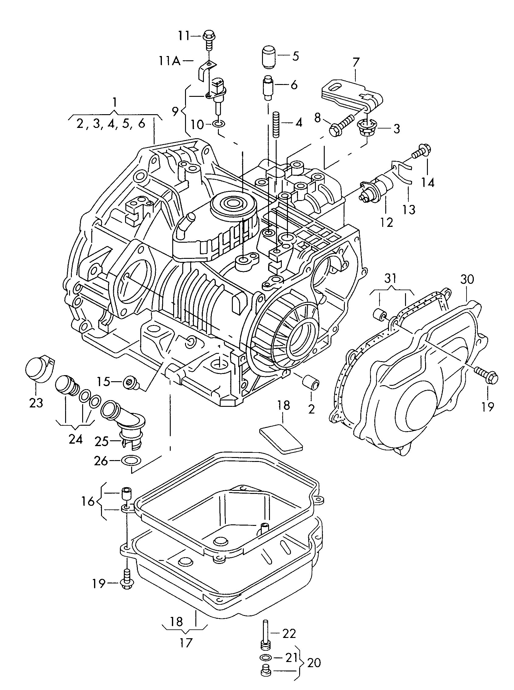 Skoda 095321182B - Akselitiiviste, vaihteisto inparts.fi