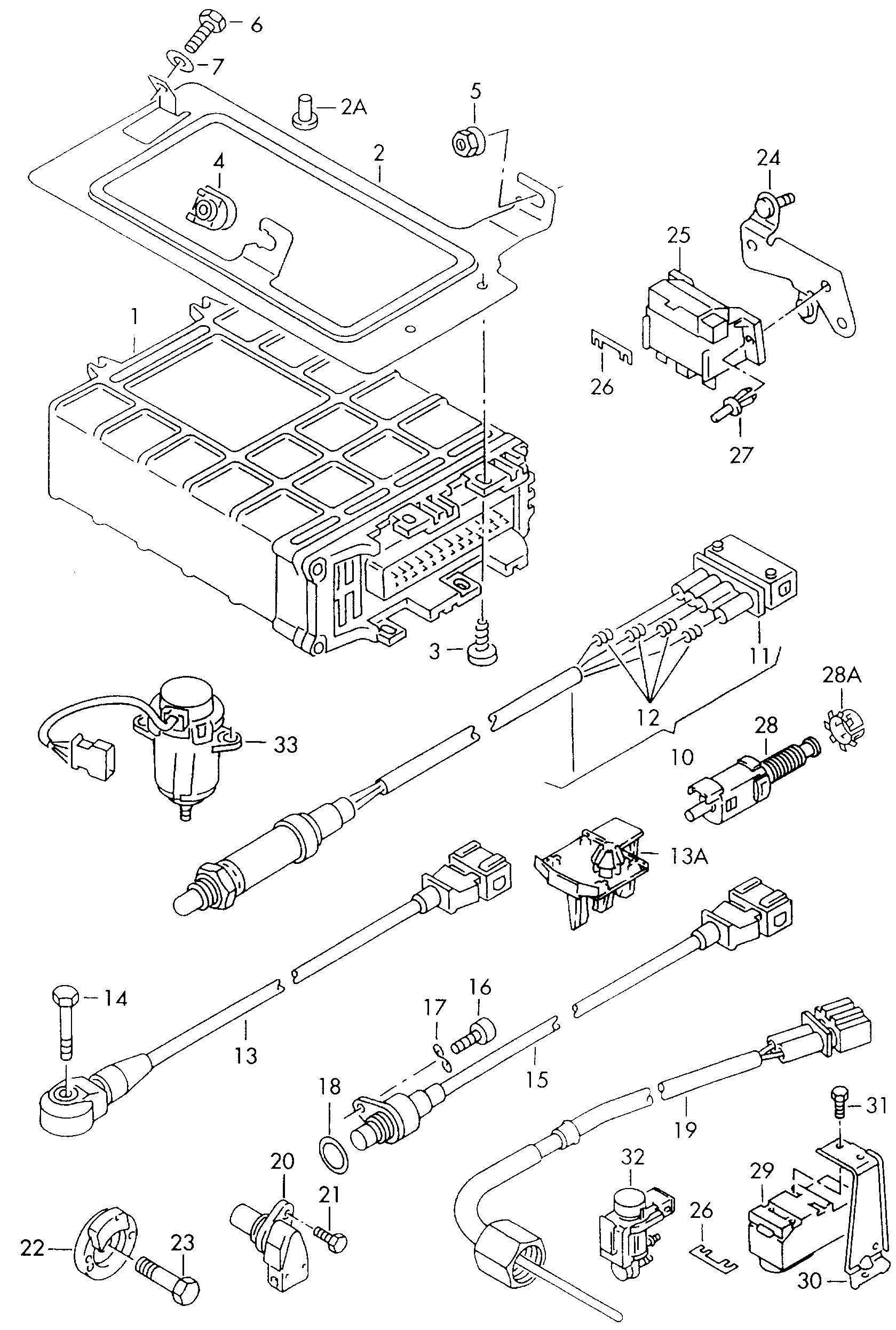 VAG 021906433C - Impulssianturi, kampiakseli inparts.fi