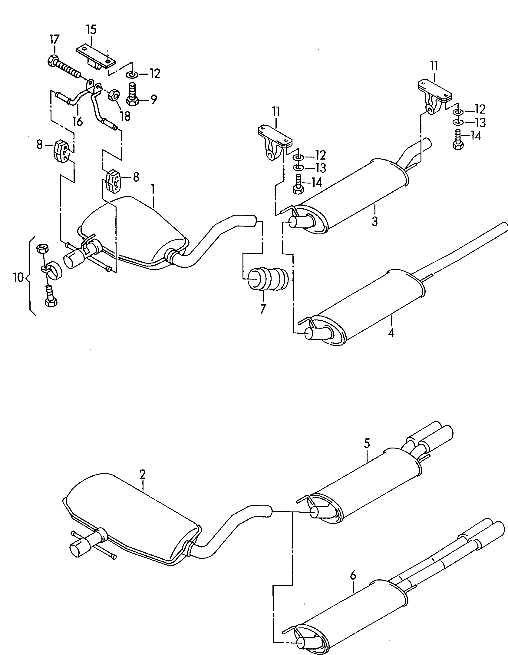 Seat 191 253 139G - Putkenliitin, pakoputkisto inparts.fi