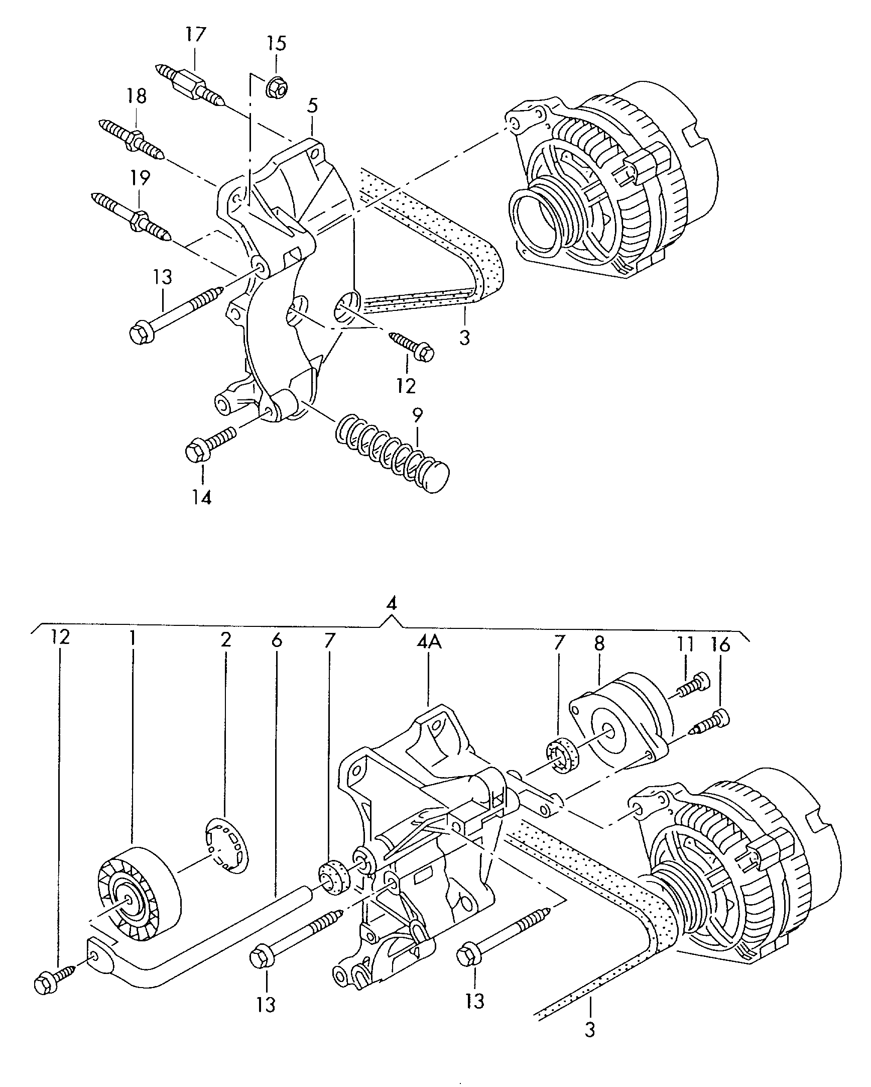 RENAULT 037903137E - Moniurahihna inparts.fi