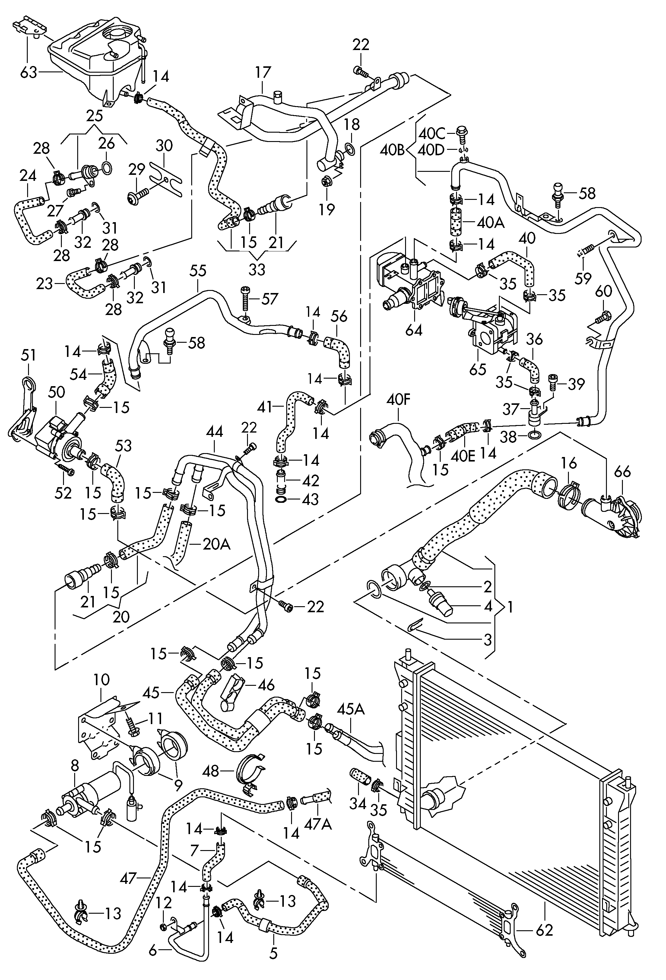 Seat 059121012A - Vesipumppu, taukolämpö inparts.fi