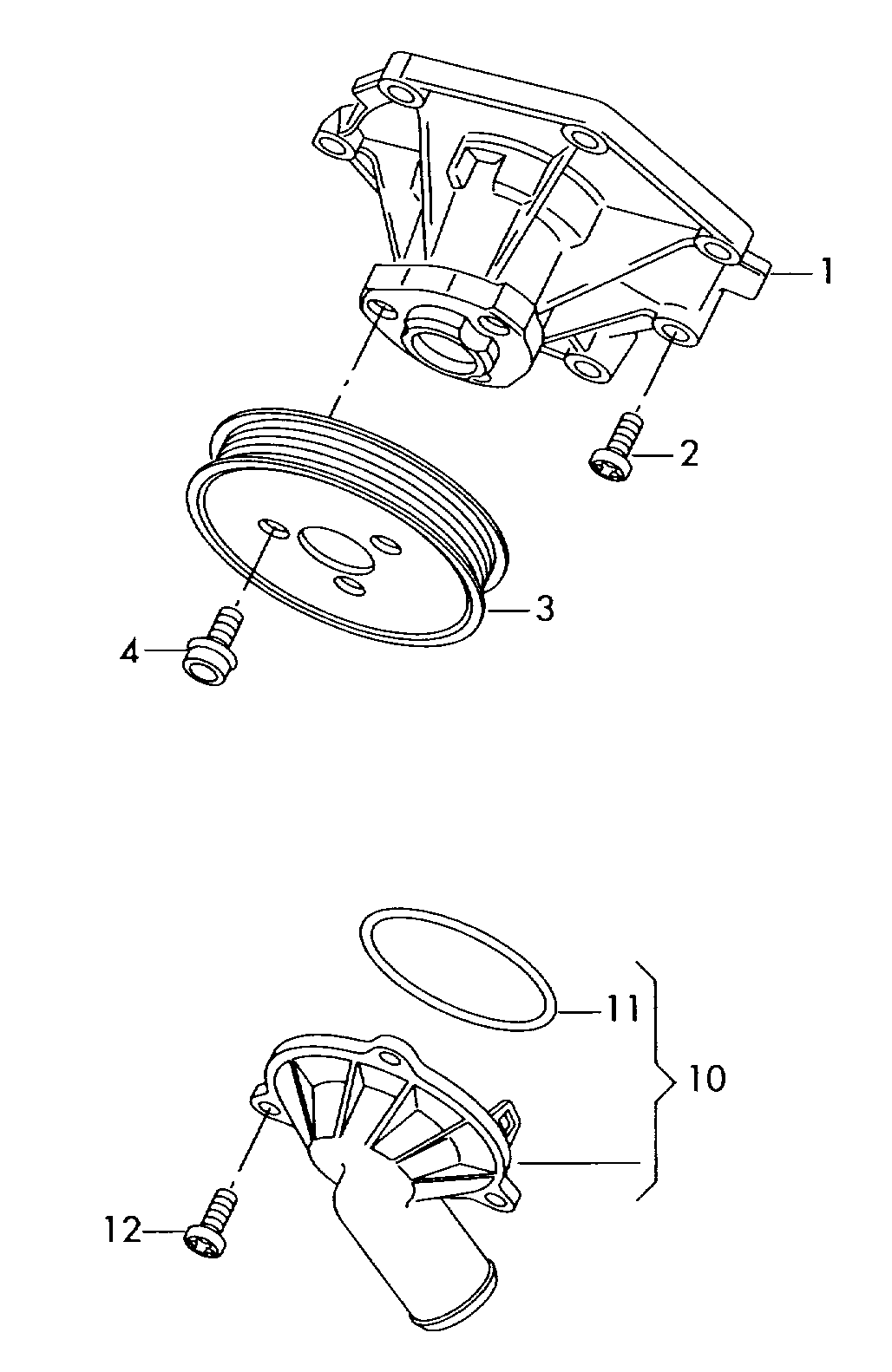 VW 059121139A - Tiiviste, vesipumppu inparts.fi