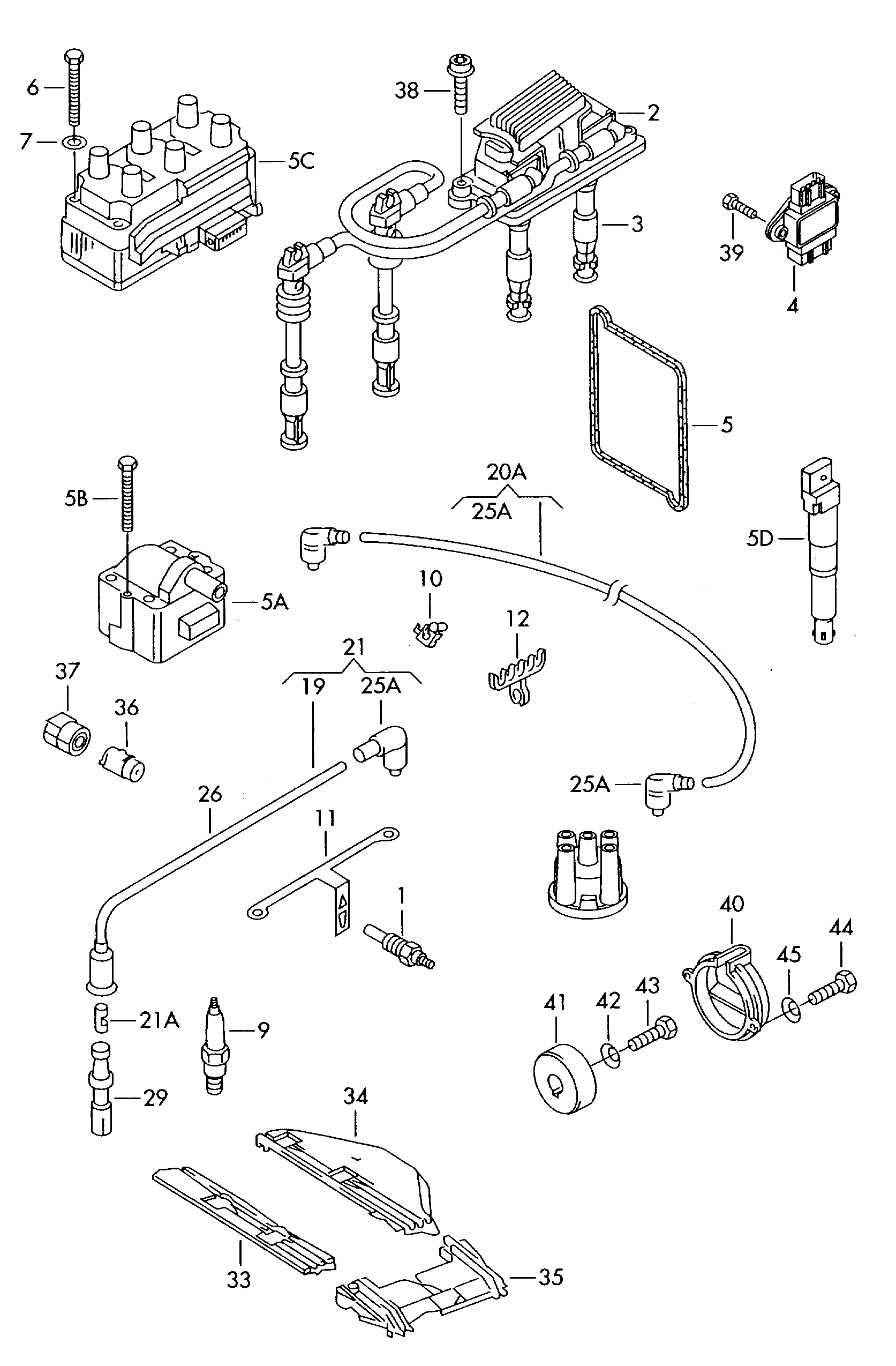 Seat 101 000 033 AA - Sytytystulppa inparts.fi