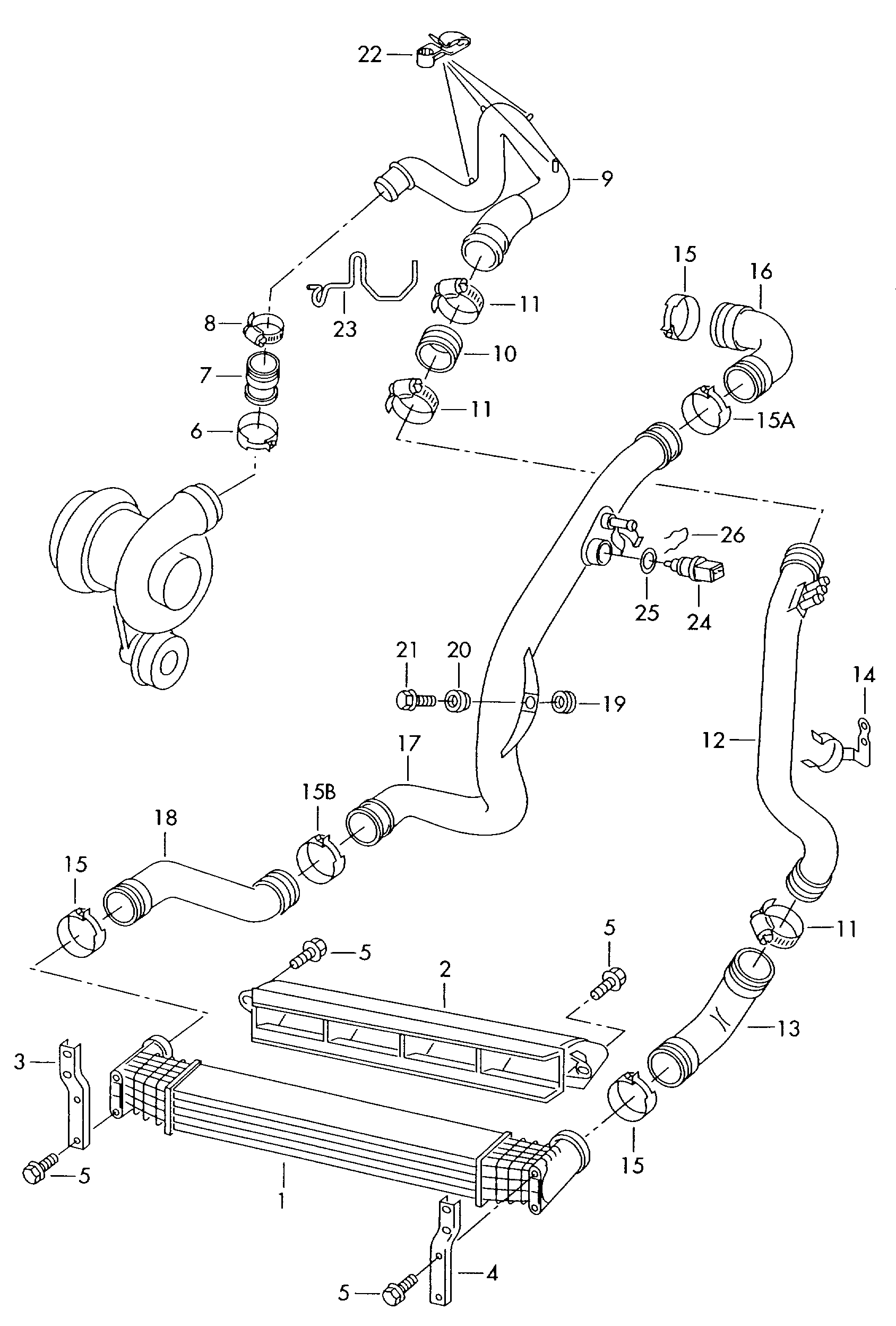 VAG 7M0145805 - Välijäähdytin inparts.fi