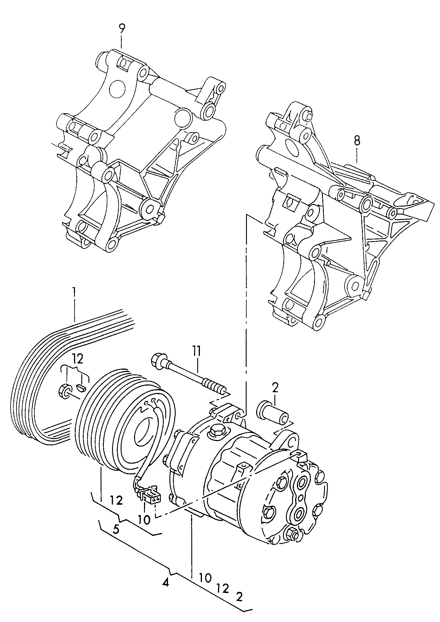 Skoda 7M0 820 803 P - Kompressori, ilmastointilaite inparts.fi