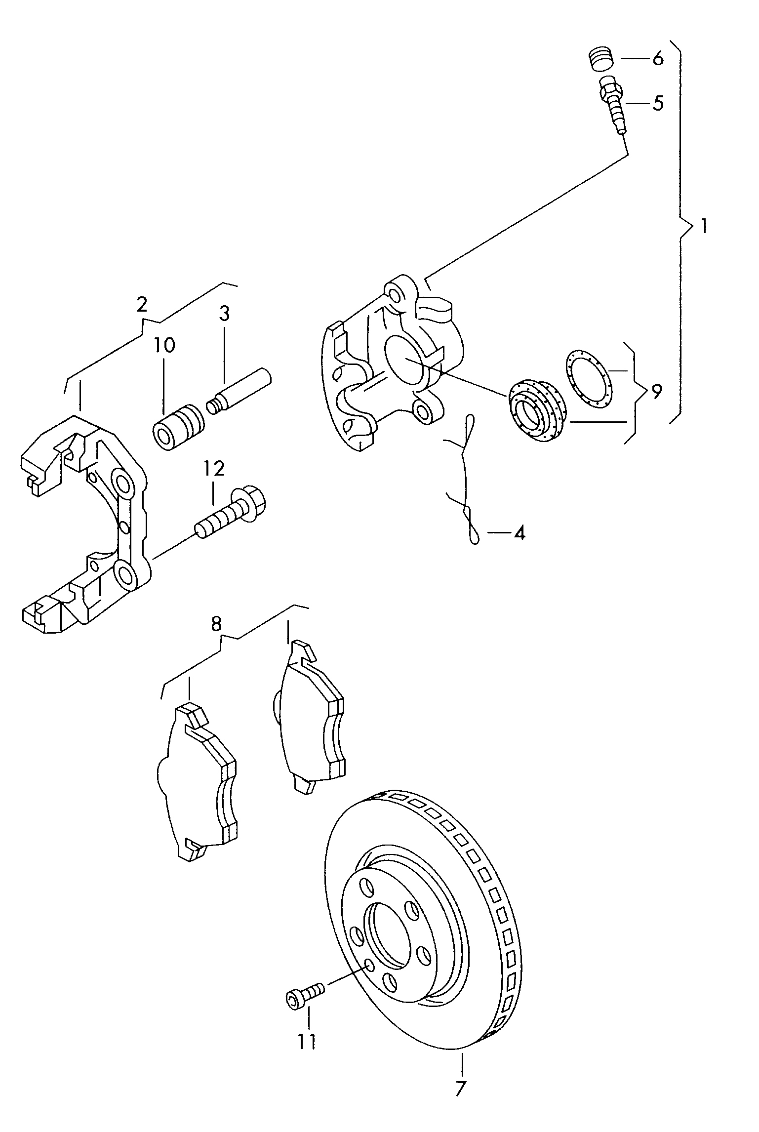 Seat 7M0 615 301 G - Jarrulevy inparts.fi