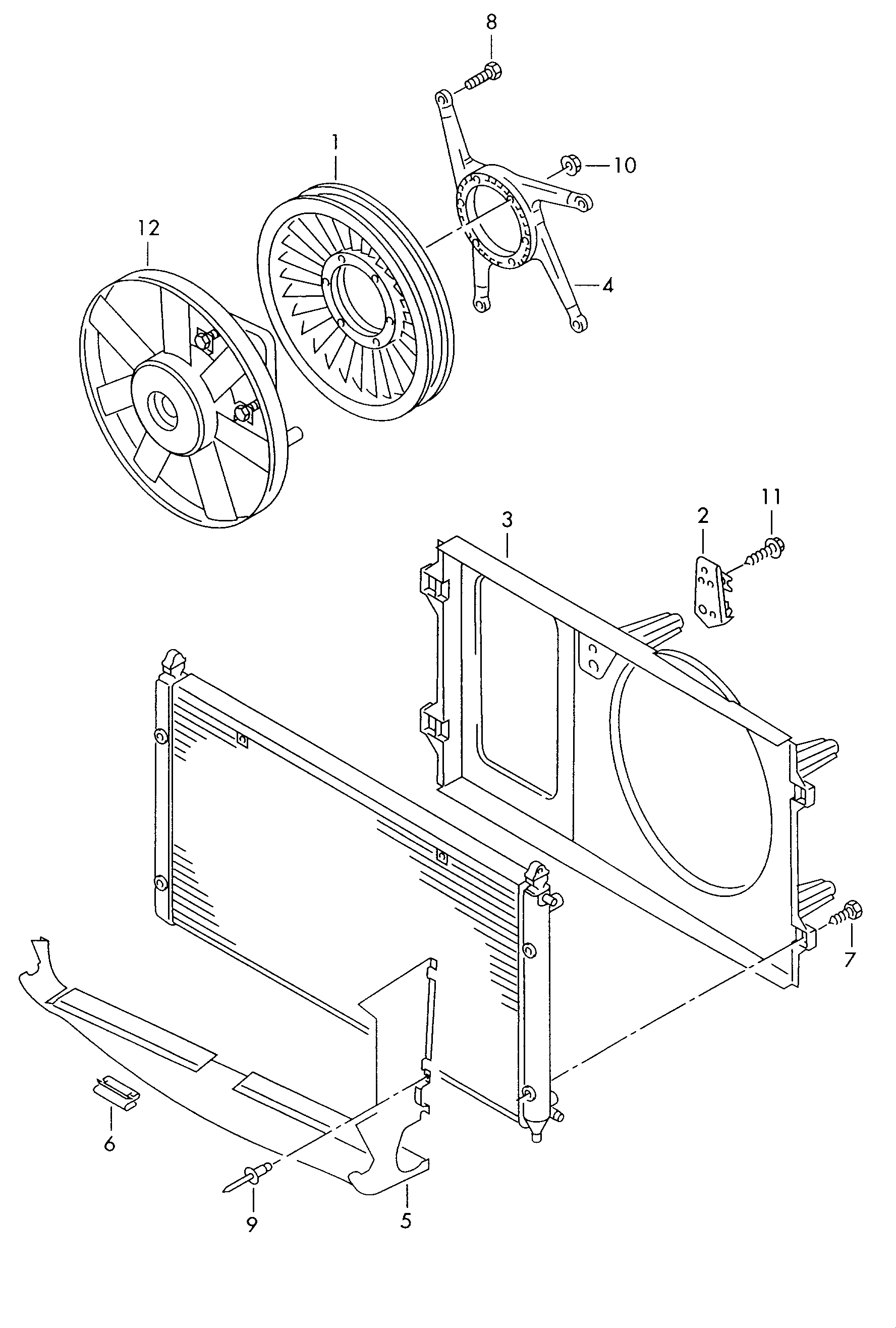 Seat 6N0 121 209 Q - Tuuletin, moottorin jäähdytys inparts.fi