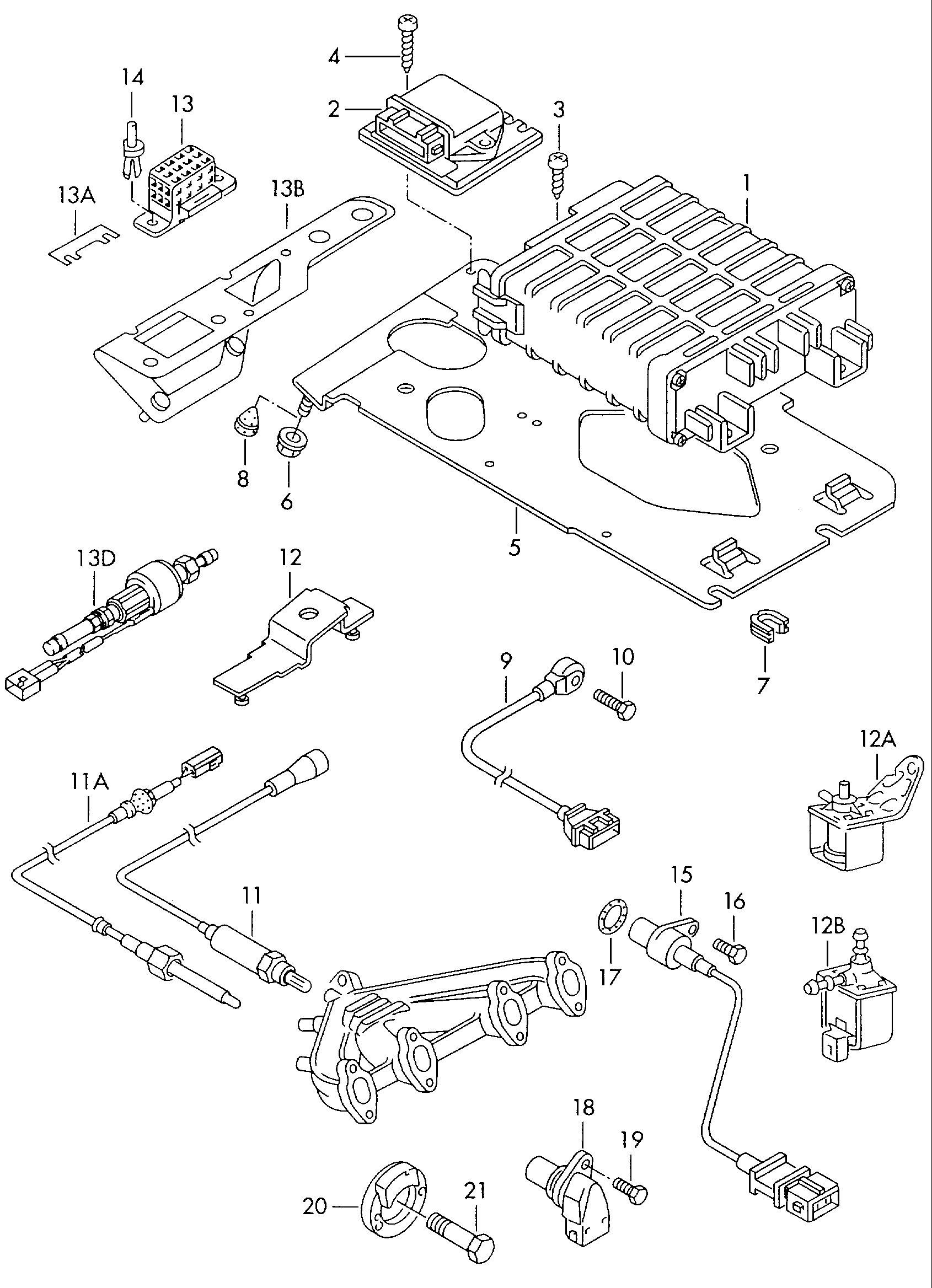 Skoda 191911261A - Rele, hehkutuslaitos inparts.fi