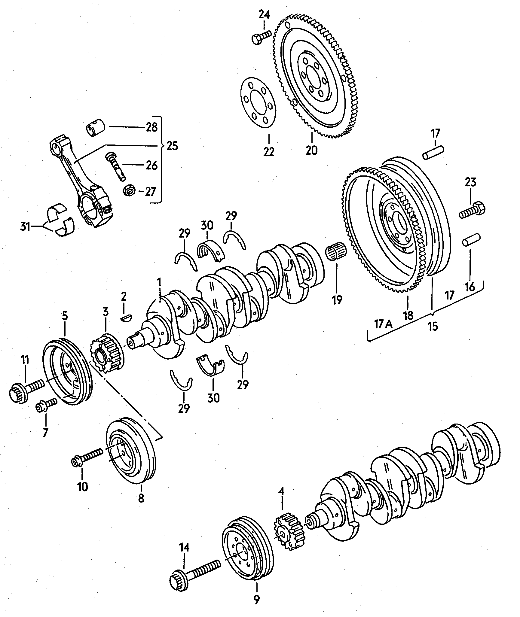 VAG 068105269F - Vauhtipyörä inparts.fi