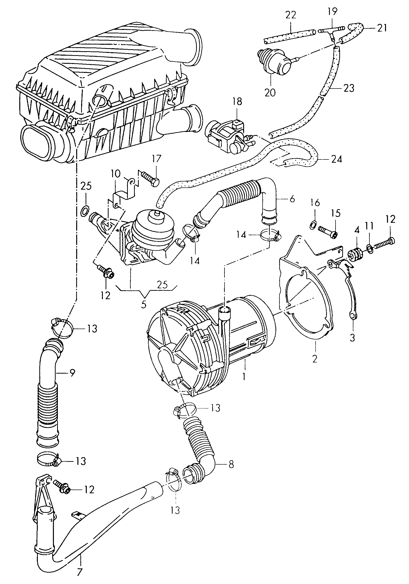 VAG N  90642401 - Tiiviste, imusarja inparts.fi