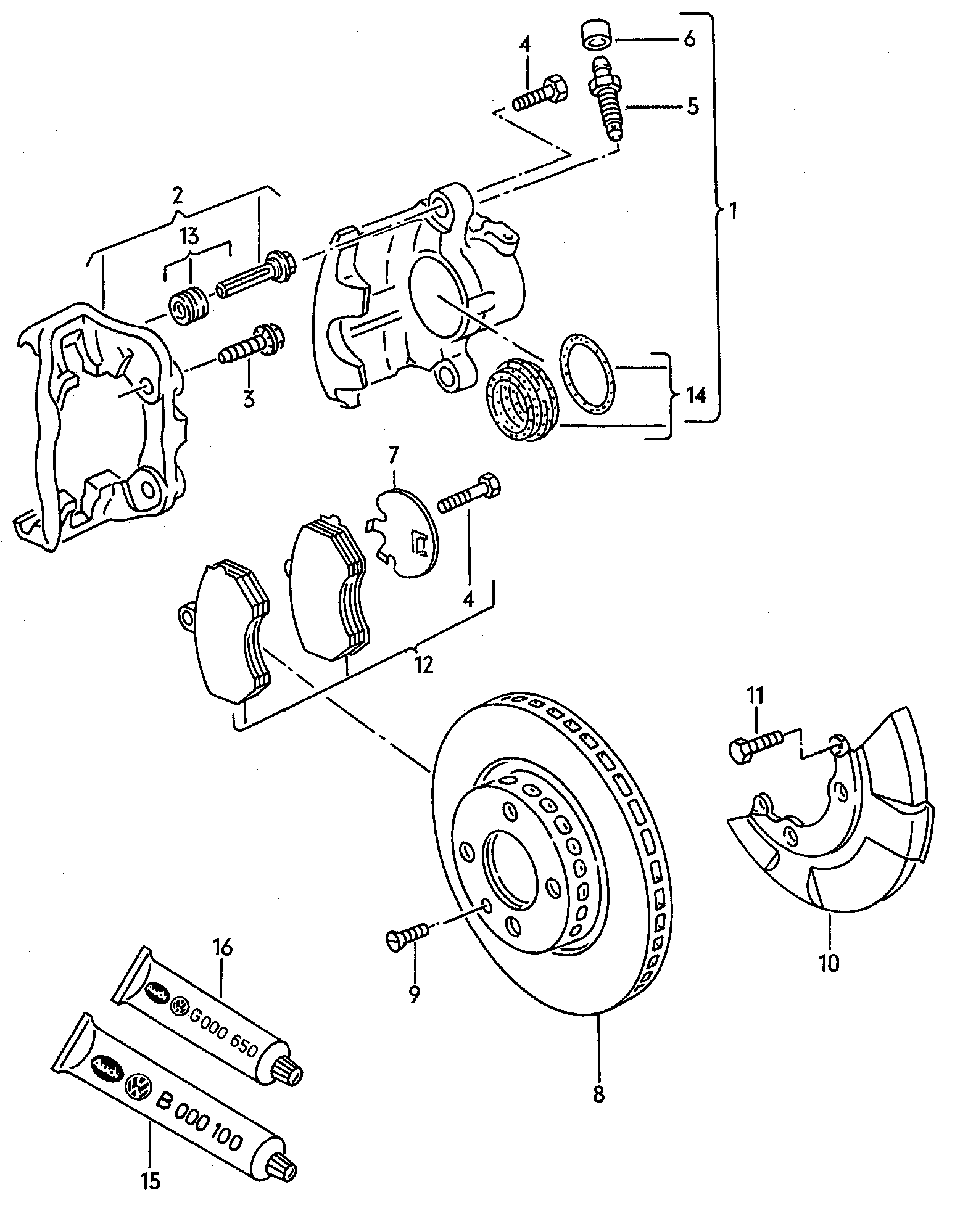 VW 357 615 123 B - Jarrusatula inparts.fi