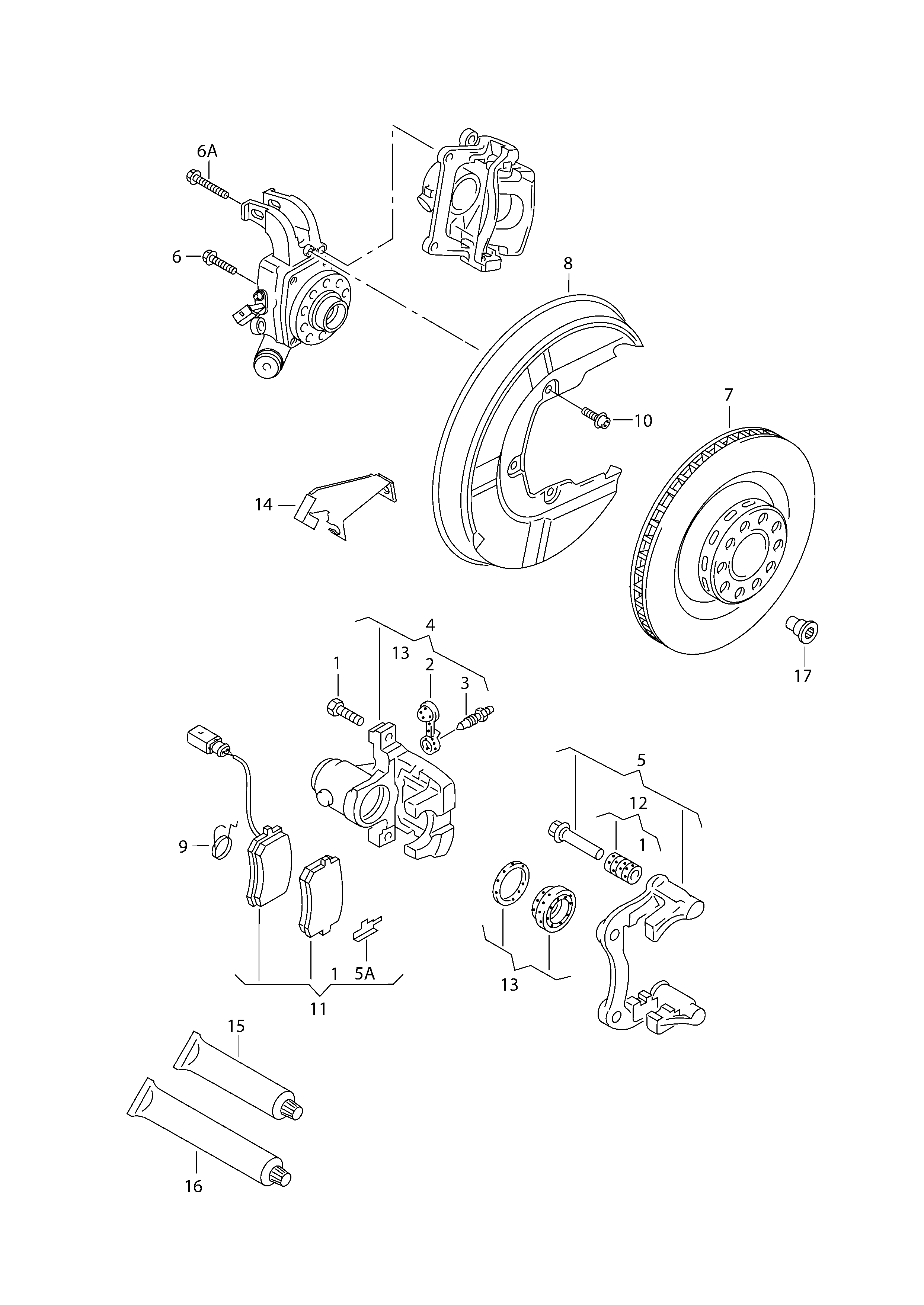 VAG 7E0698451A - Jarrupala, levyjarru inparts.fi