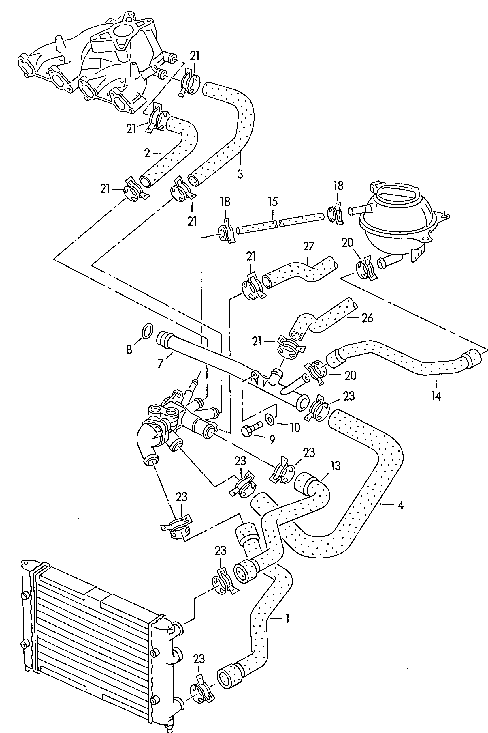 VAG N  90519701 - Tiivistesarja, öljynjäähdytin inparts.fi