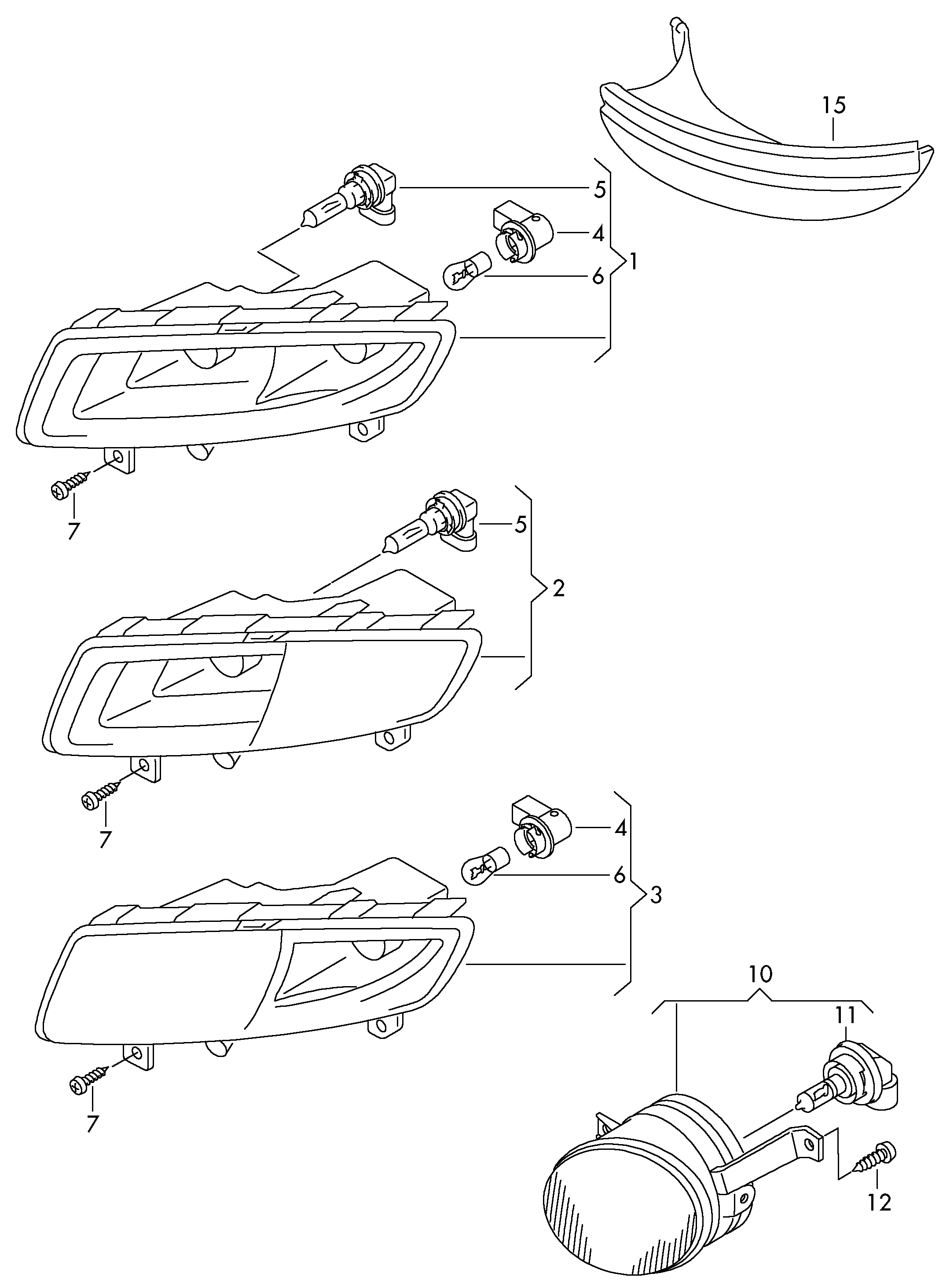 VW 6R0941061C - Sumuvalo inparts.fi