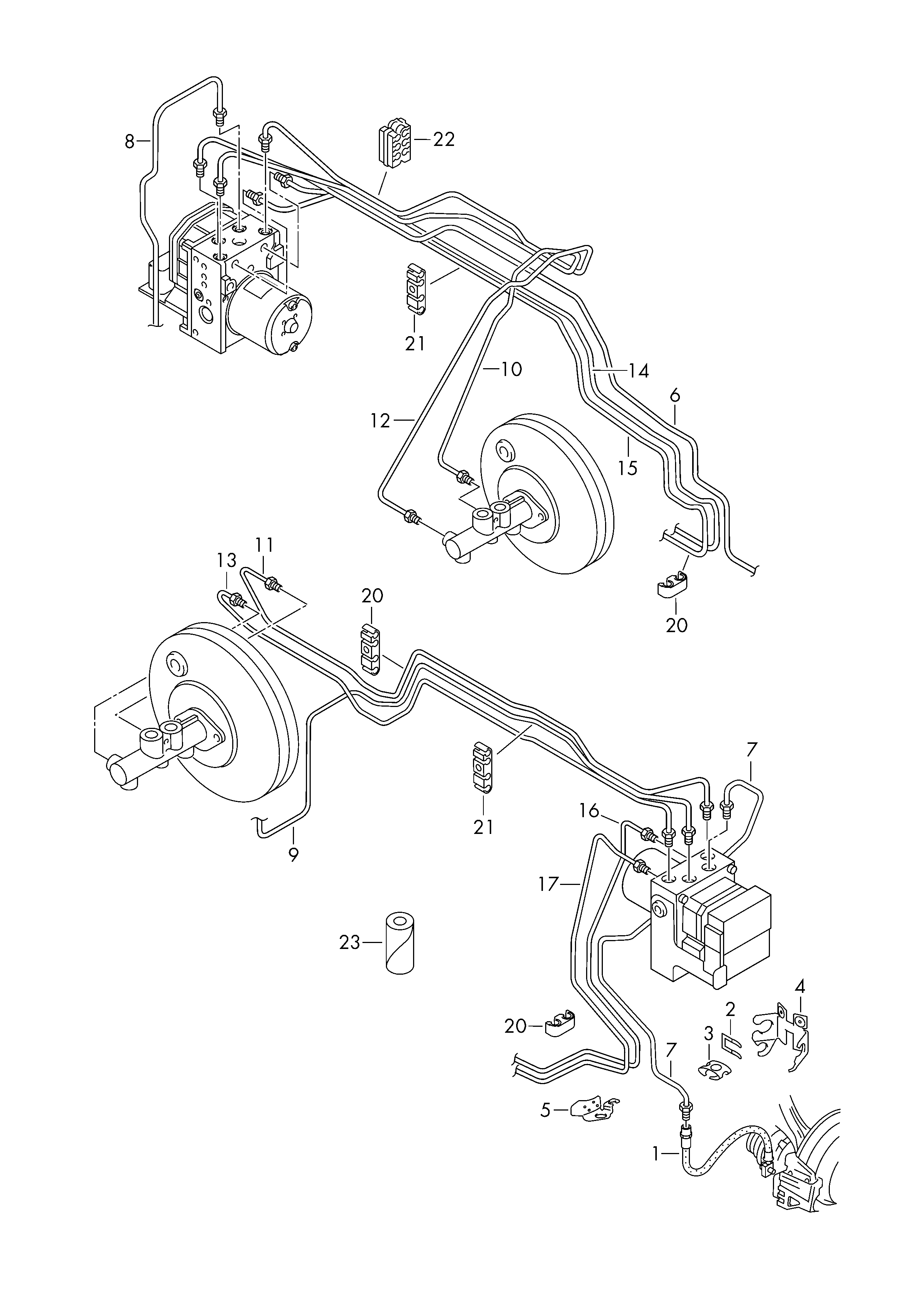 VAG 6R0 611 701 B - Jarruletku inparts.fi