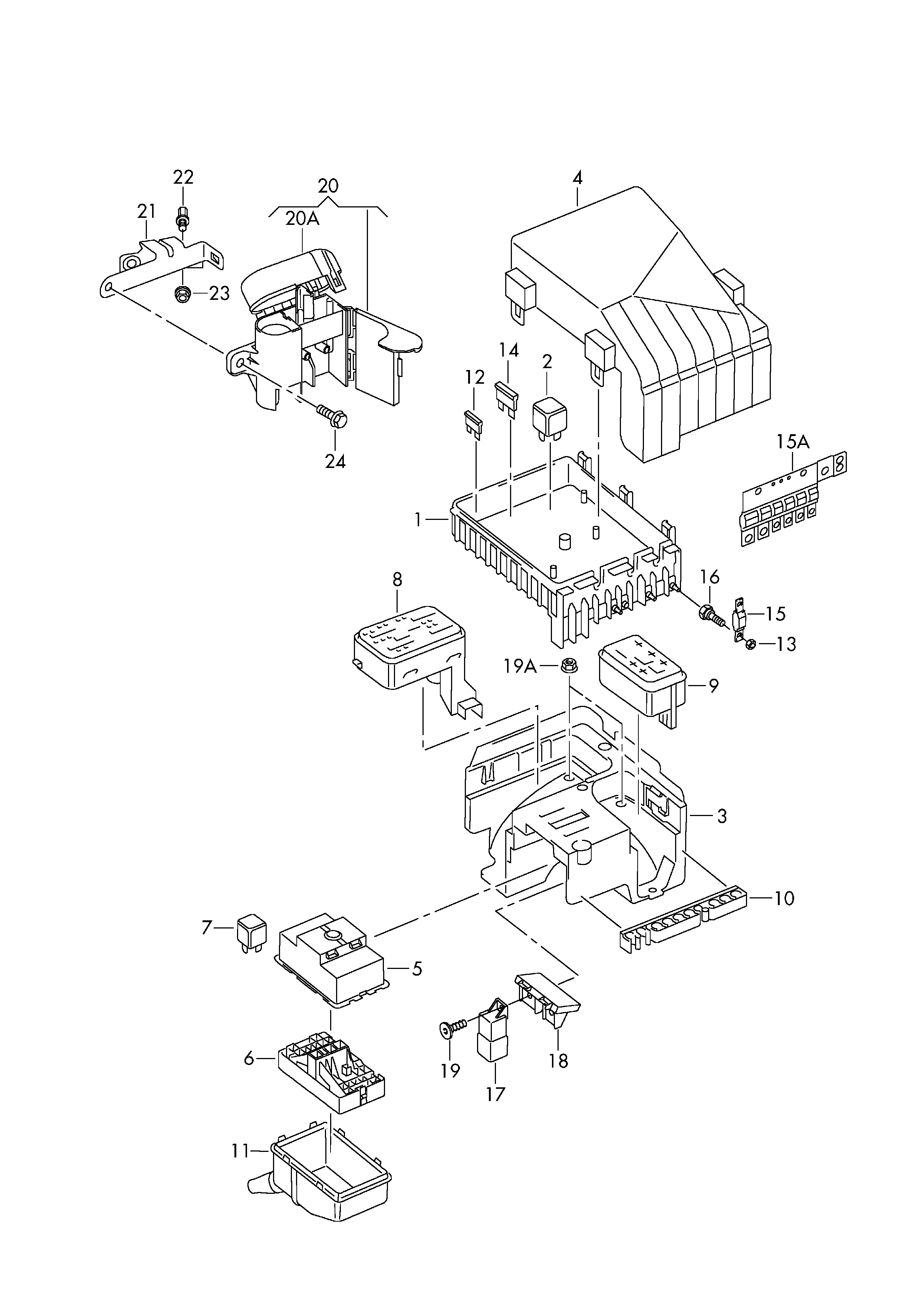 VAG 03G 907 282 - Ohjainlaite, hehkutusjärjest. inparts.fi