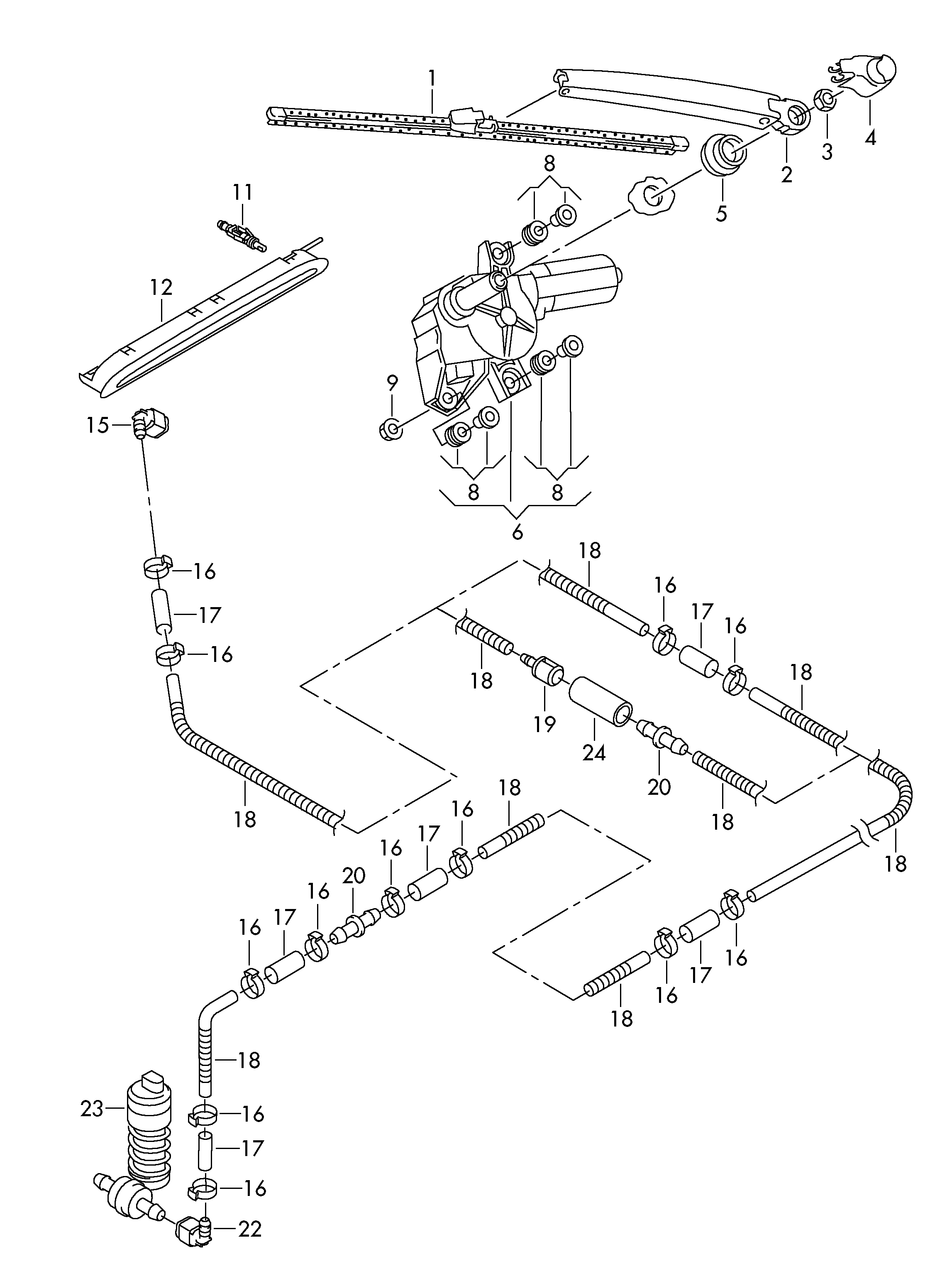 Seat 5K6 955 711 A - Pyyhkijän moottori inparts.fi