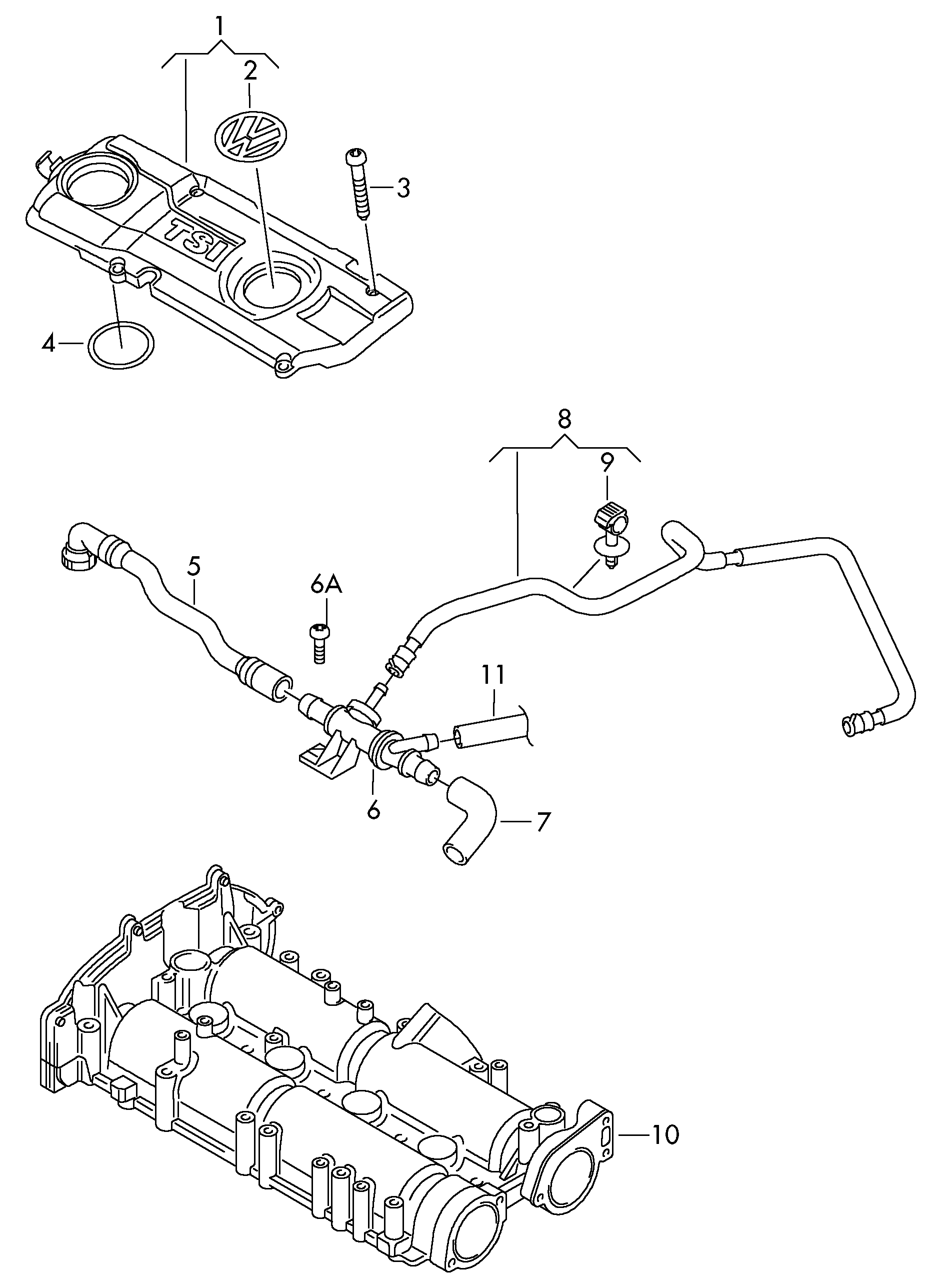 VAG 03C 103 175 G - Takaiskuventtiili inparts.fi