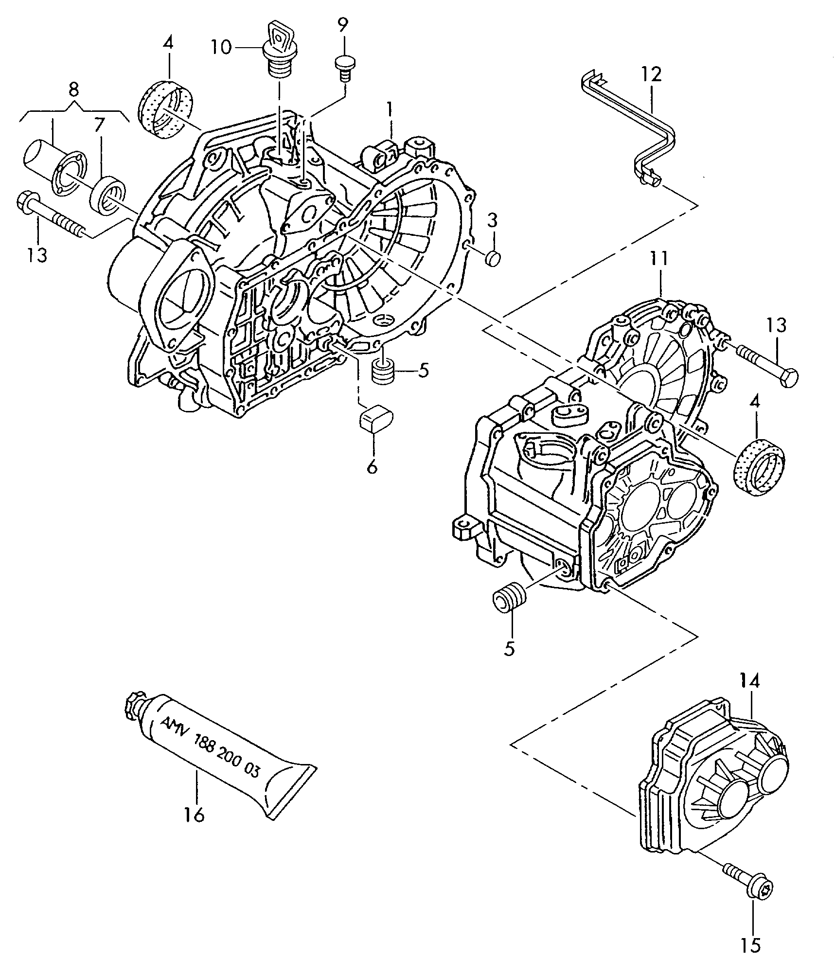 VAG WHT005480 - Pyörän napa inparts.fi