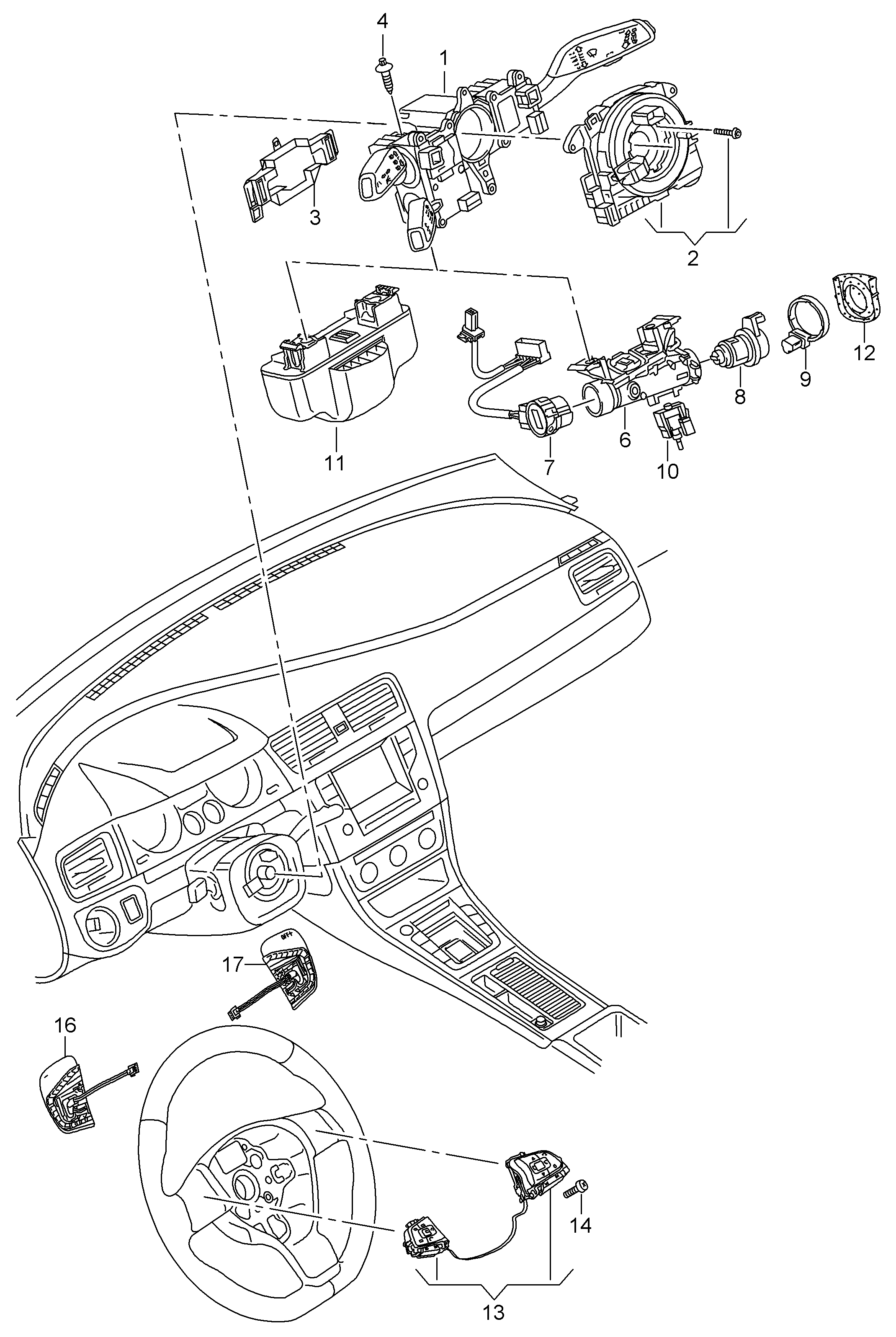 VW 5Q0 905 849 C - Virtalukko inparts.fi