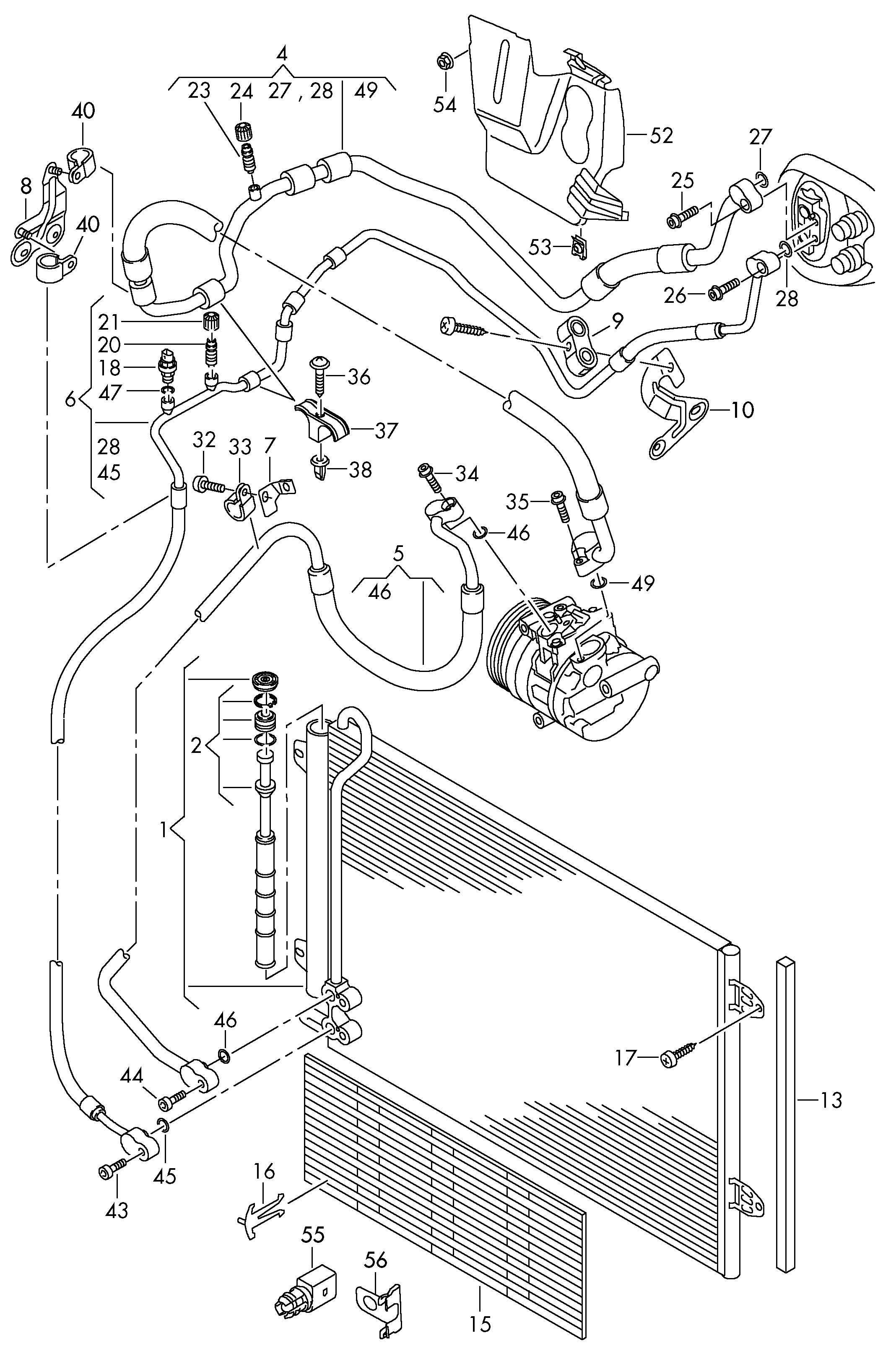 VAG 1K0959126A - Painekytkin, ilmastointilaite inparts.fi