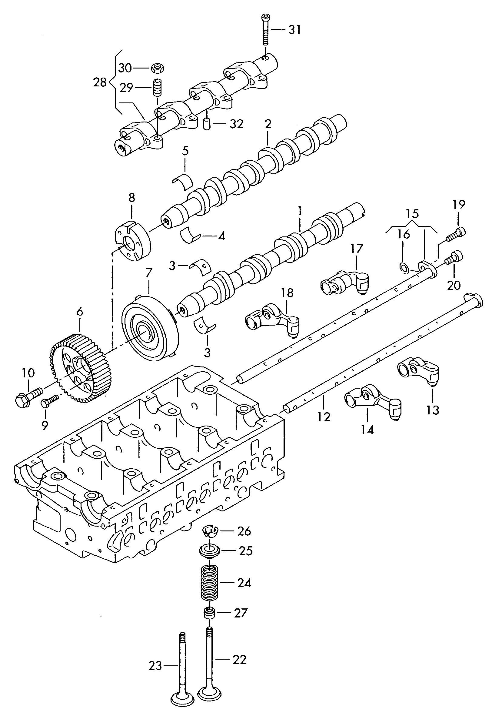 Skoda 03G 109 411 B - Vipupainin, moottorin säätö inparts.fi