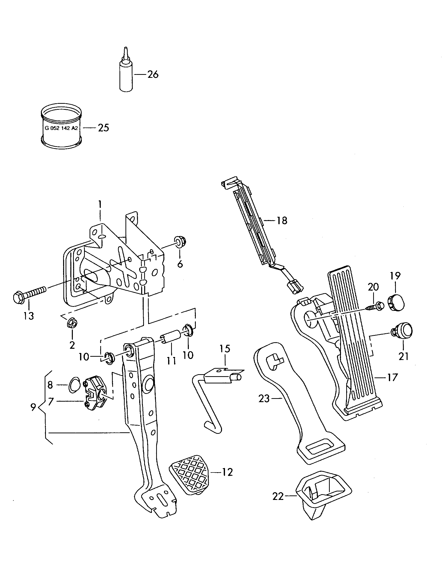 VAG 1K1 723 503 AJ - Ajopoljinsarja inparts.fi