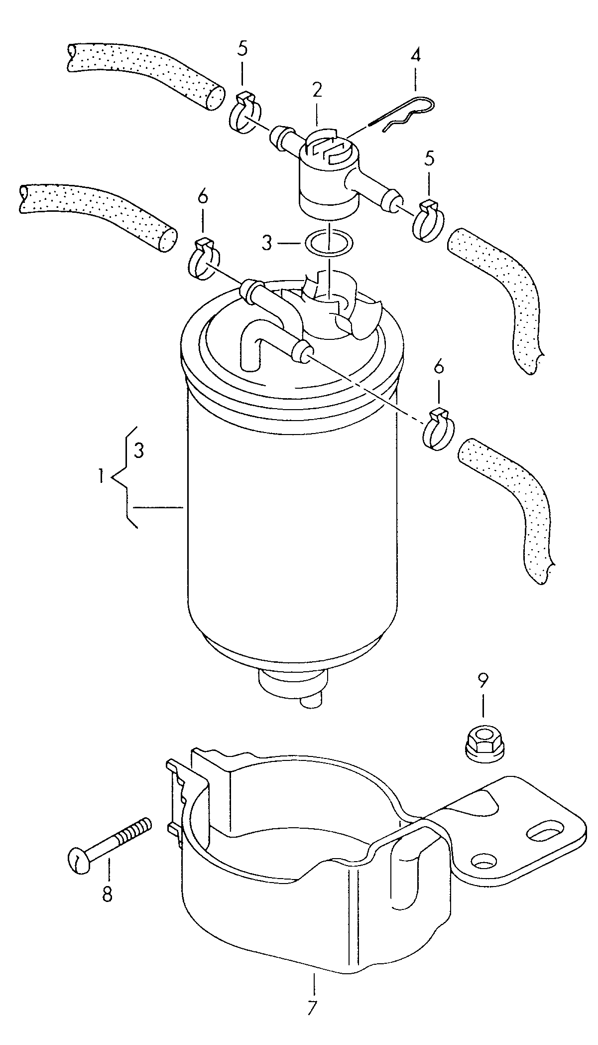 Skoda 6N0 127 401 C - Polttoainesuodatin inparts.fi