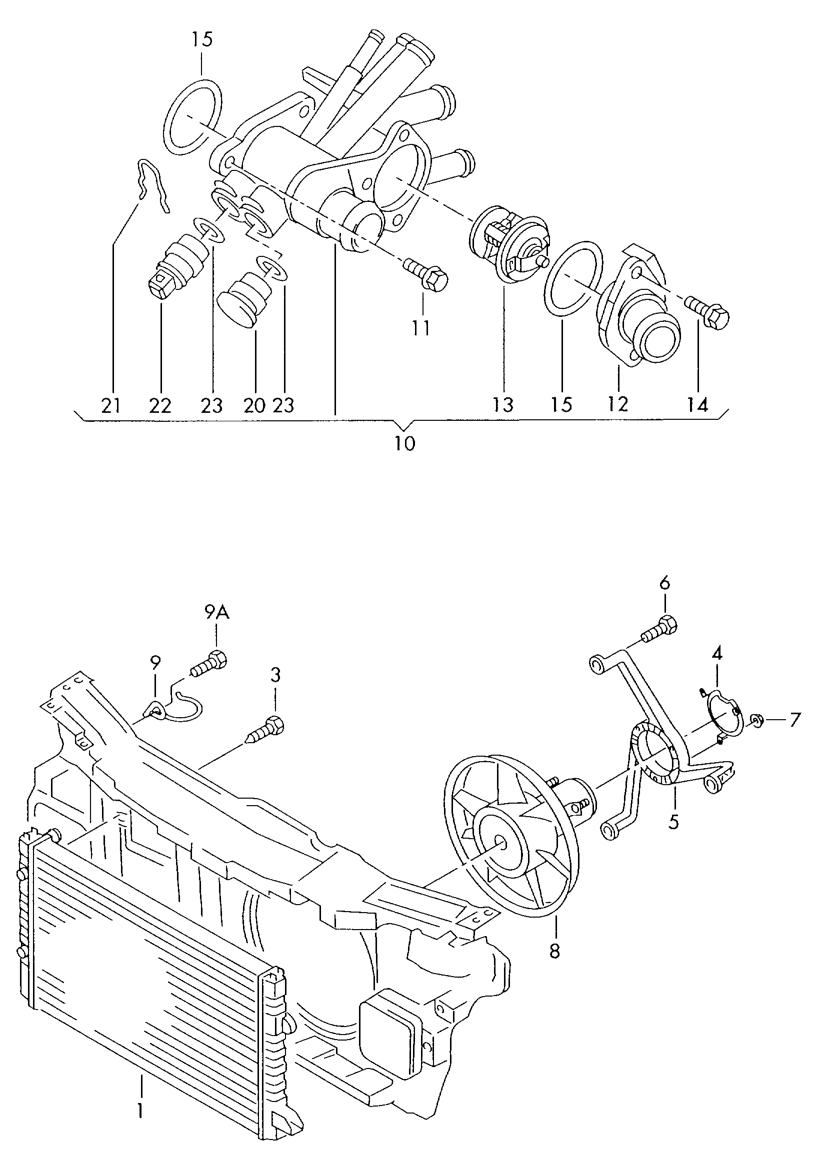 VAG 6N0121209M - Tuuletin, moottorin jäähdytys inparts.fi