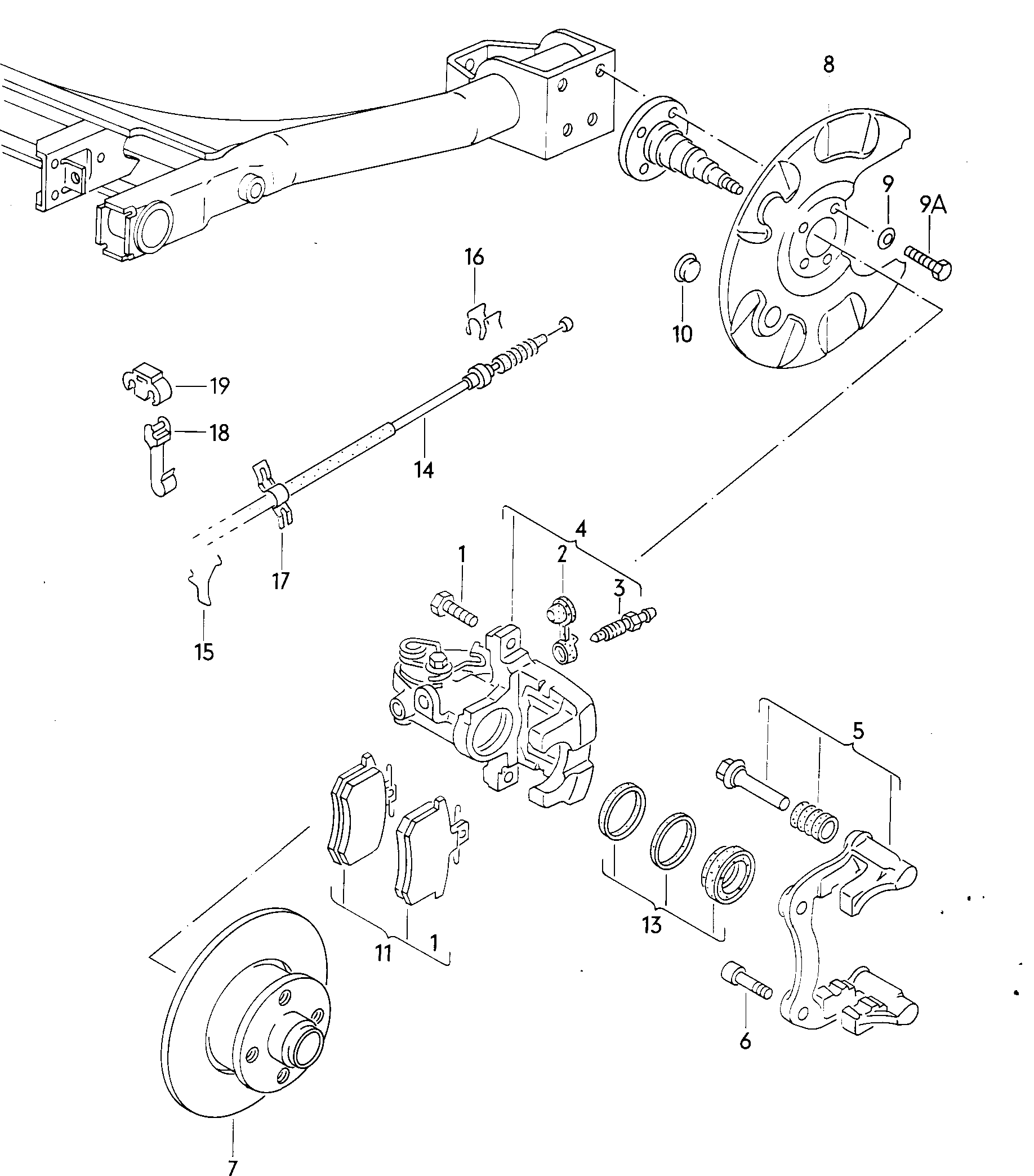 VAG 535 615 423 X - Jarrusatula inparts.fi