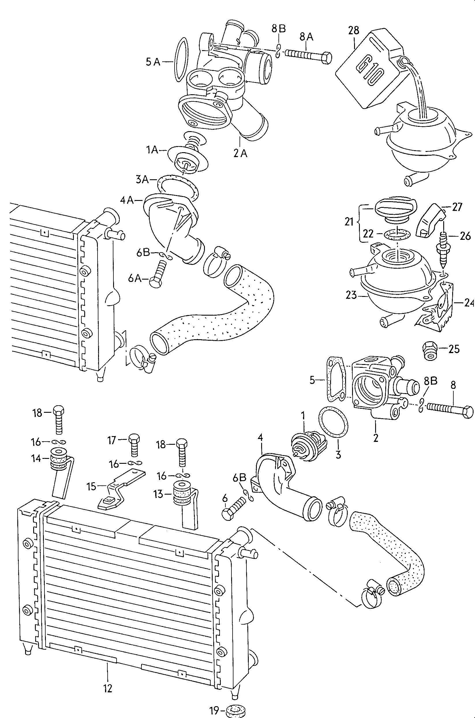 Seat 171121253CJ - Jäähdytin,moottorin jäähdytys inparts.fi