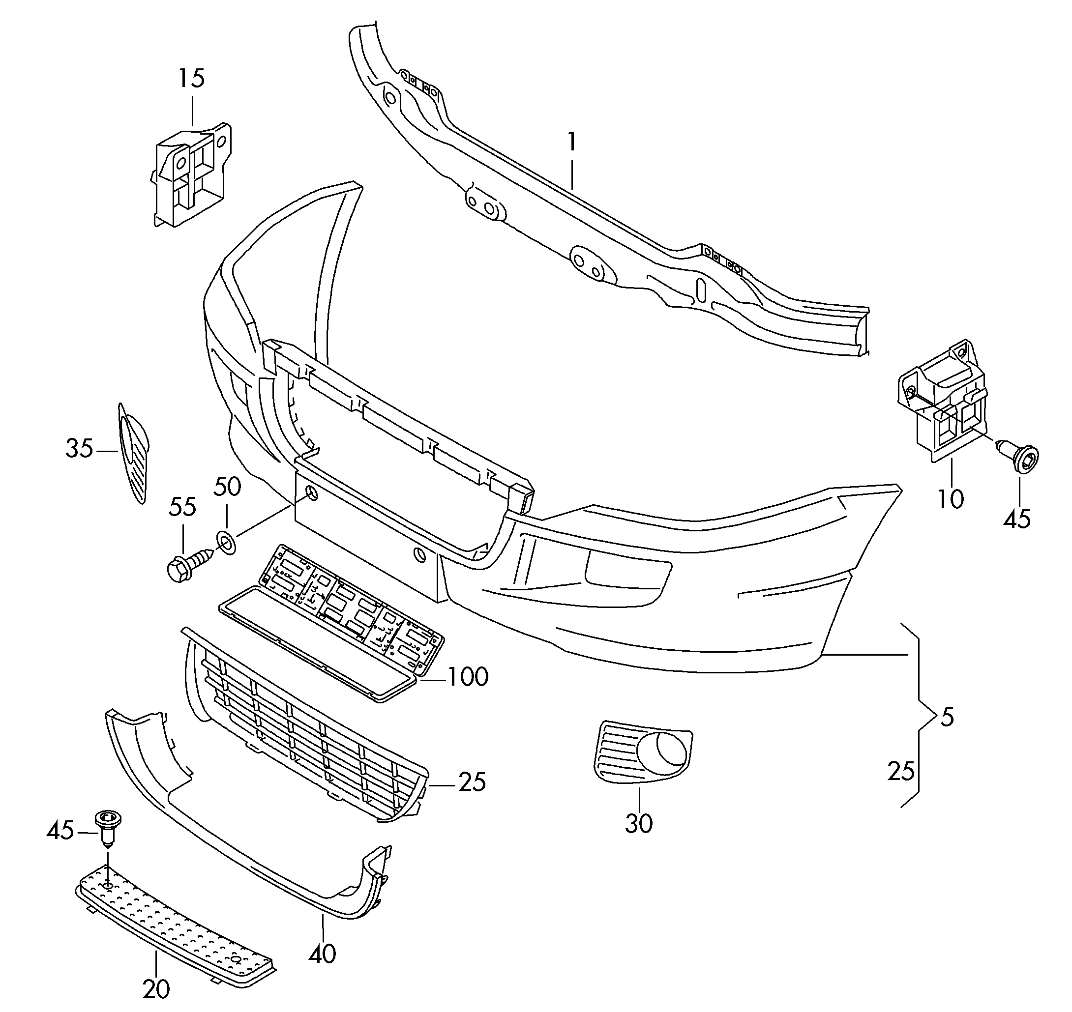 VW 2E0805842C - Kannatin, iskunvaimentaja inparts.fi