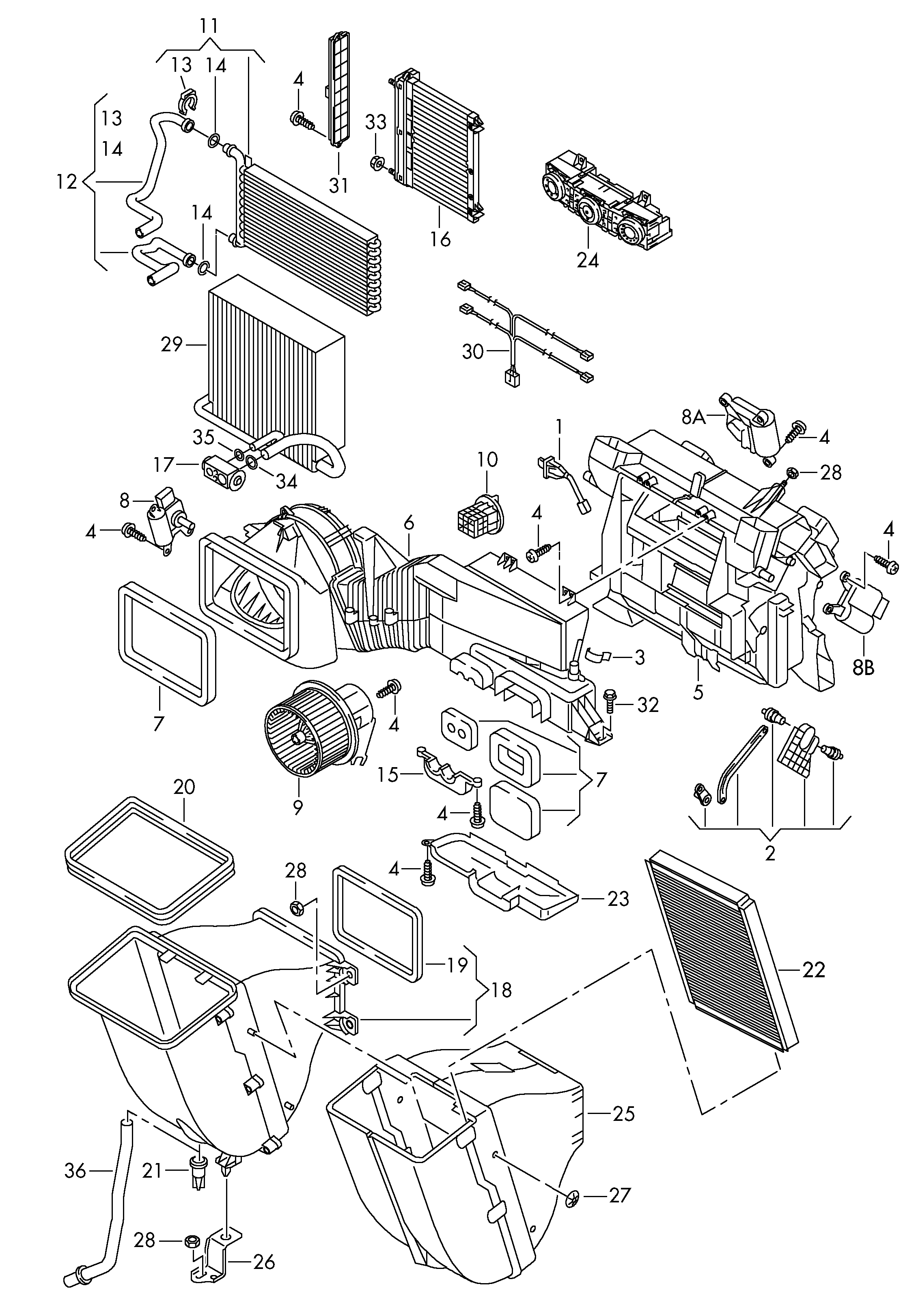 VAG 2E0 819 987 A - Sisäilman puhallin inparts.fi