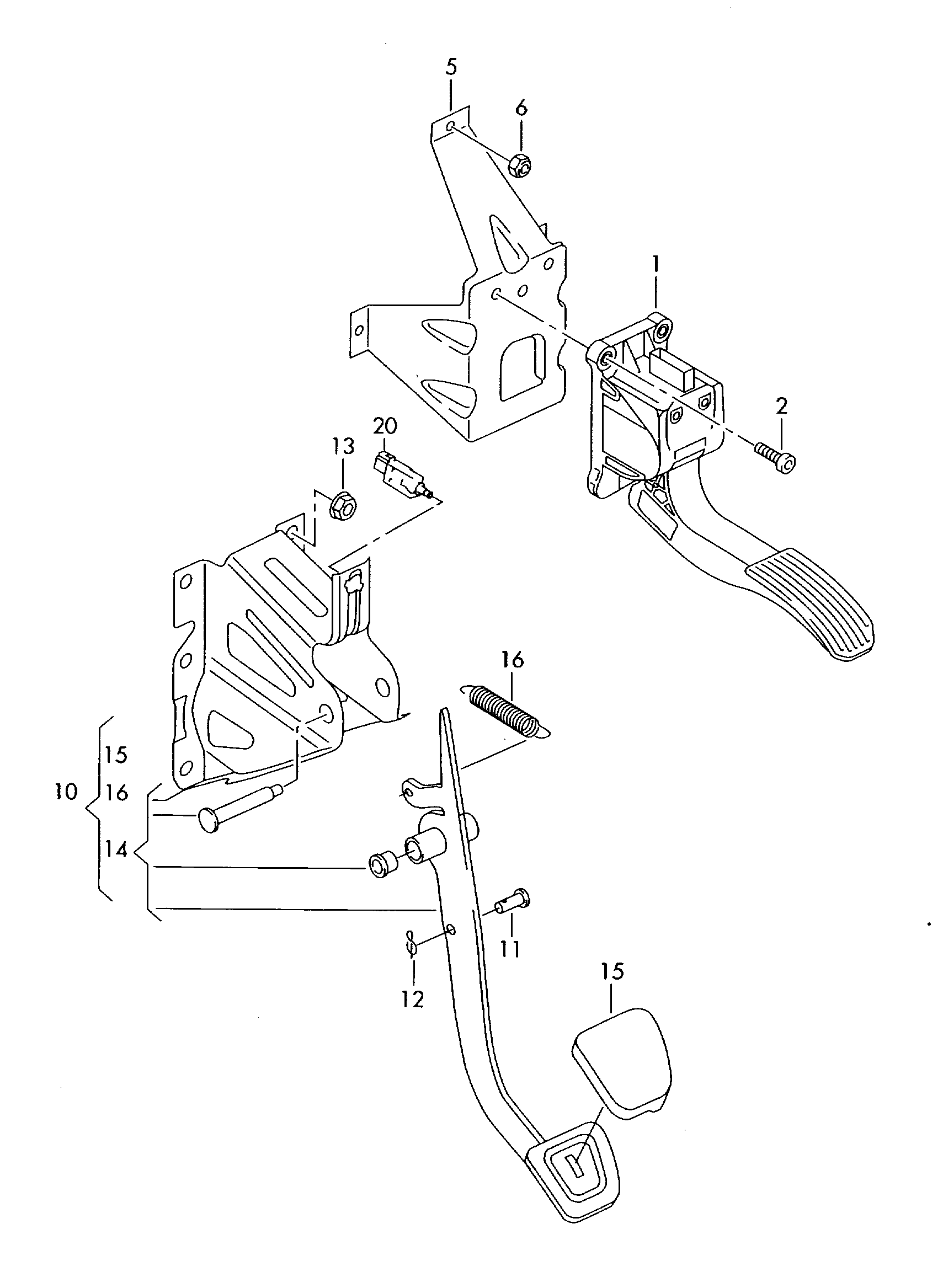 VAG 2E0721173 - Poljinkumi, jarru inparts.fi