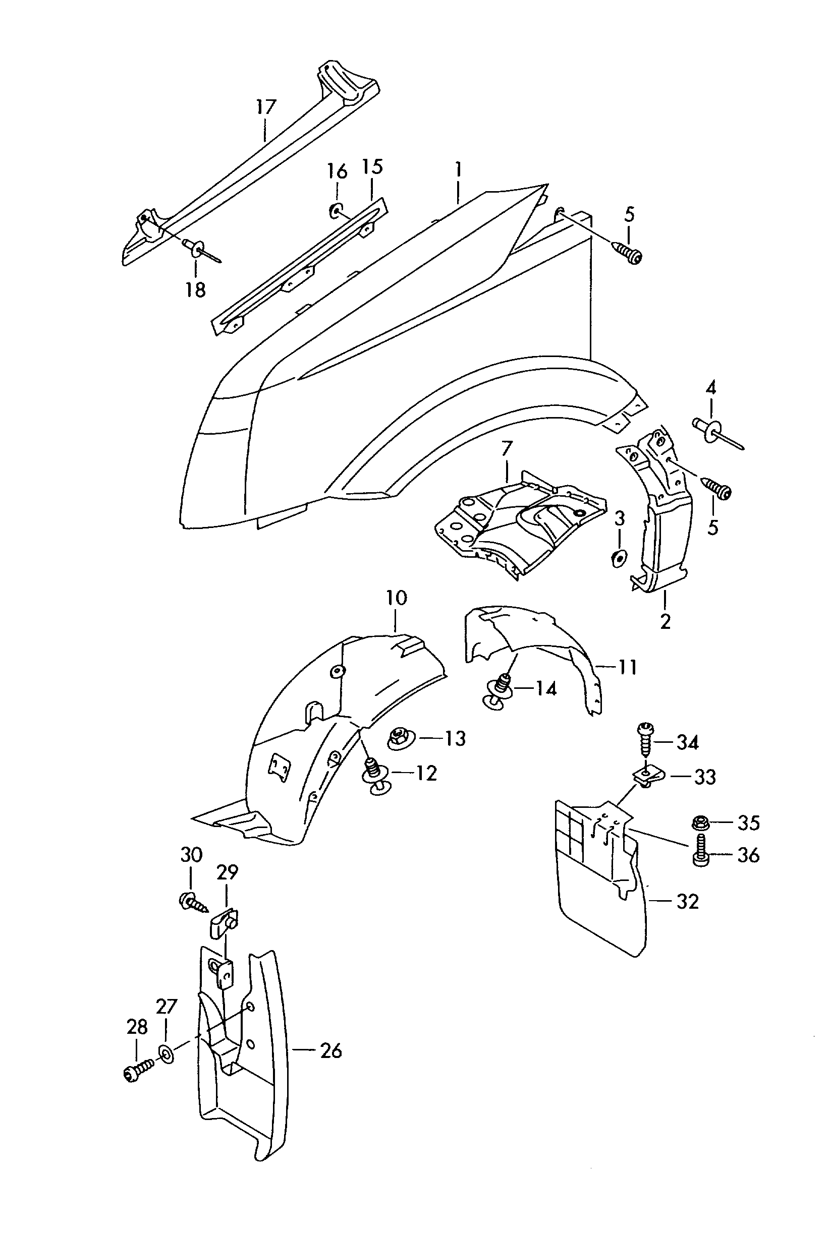 Mercedes-Benz 2E0 863 827 - Verhous, sisälokasuoja inparts.fi