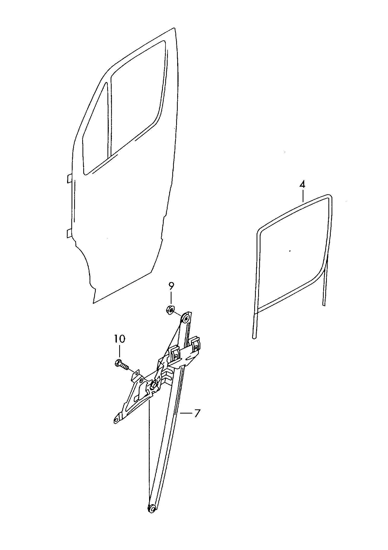 VW 2E0 837 401 - Lasinnostin inparts.fi