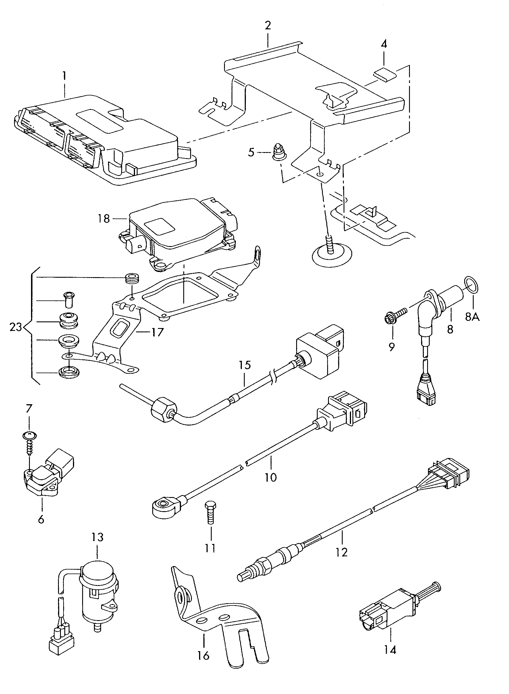 Skoda 06B 906 051 - Tunnistin, imusarjapaine inparts.fi