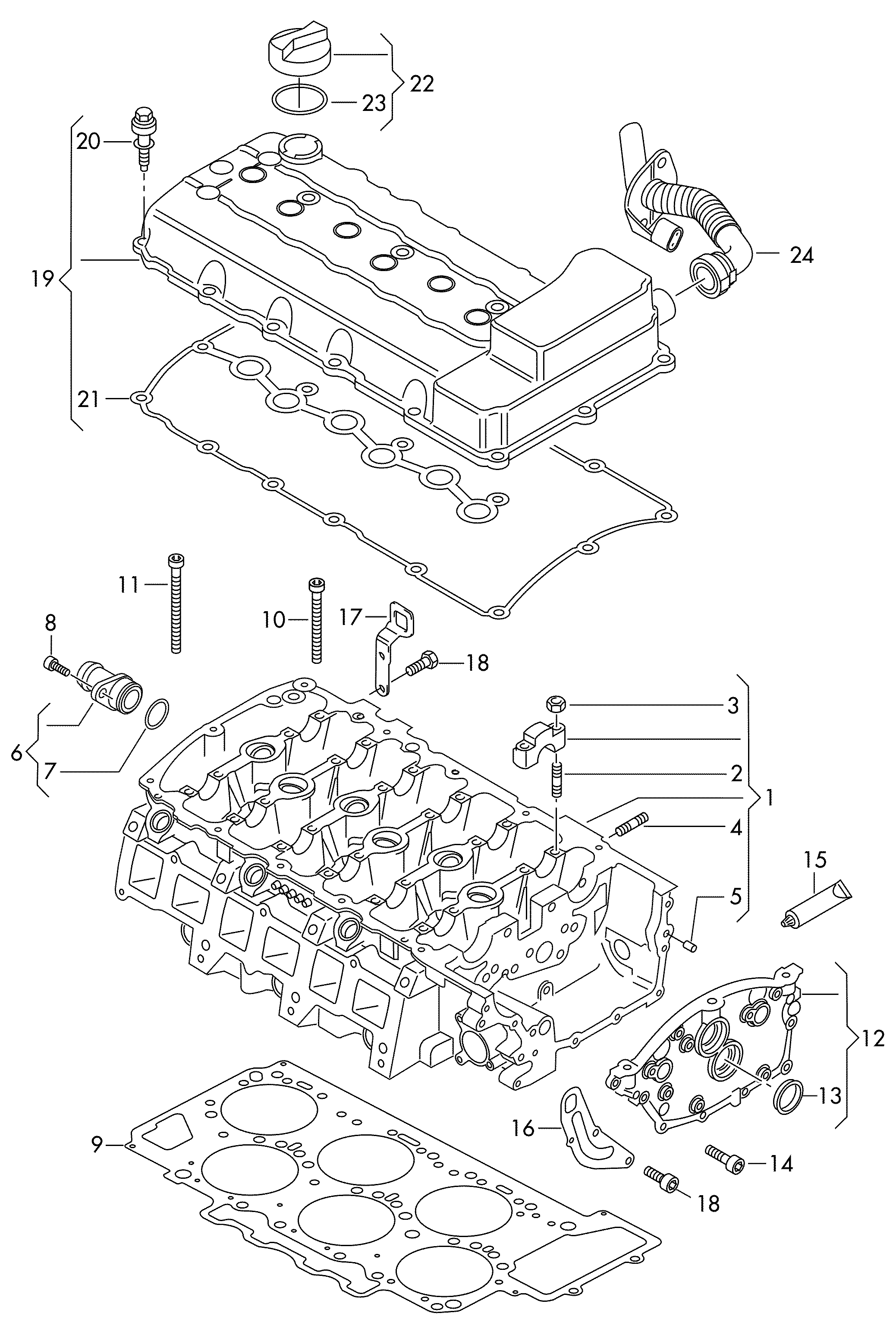 Seat 03H 103 429 H - Venttiilikoppa inparts.fi