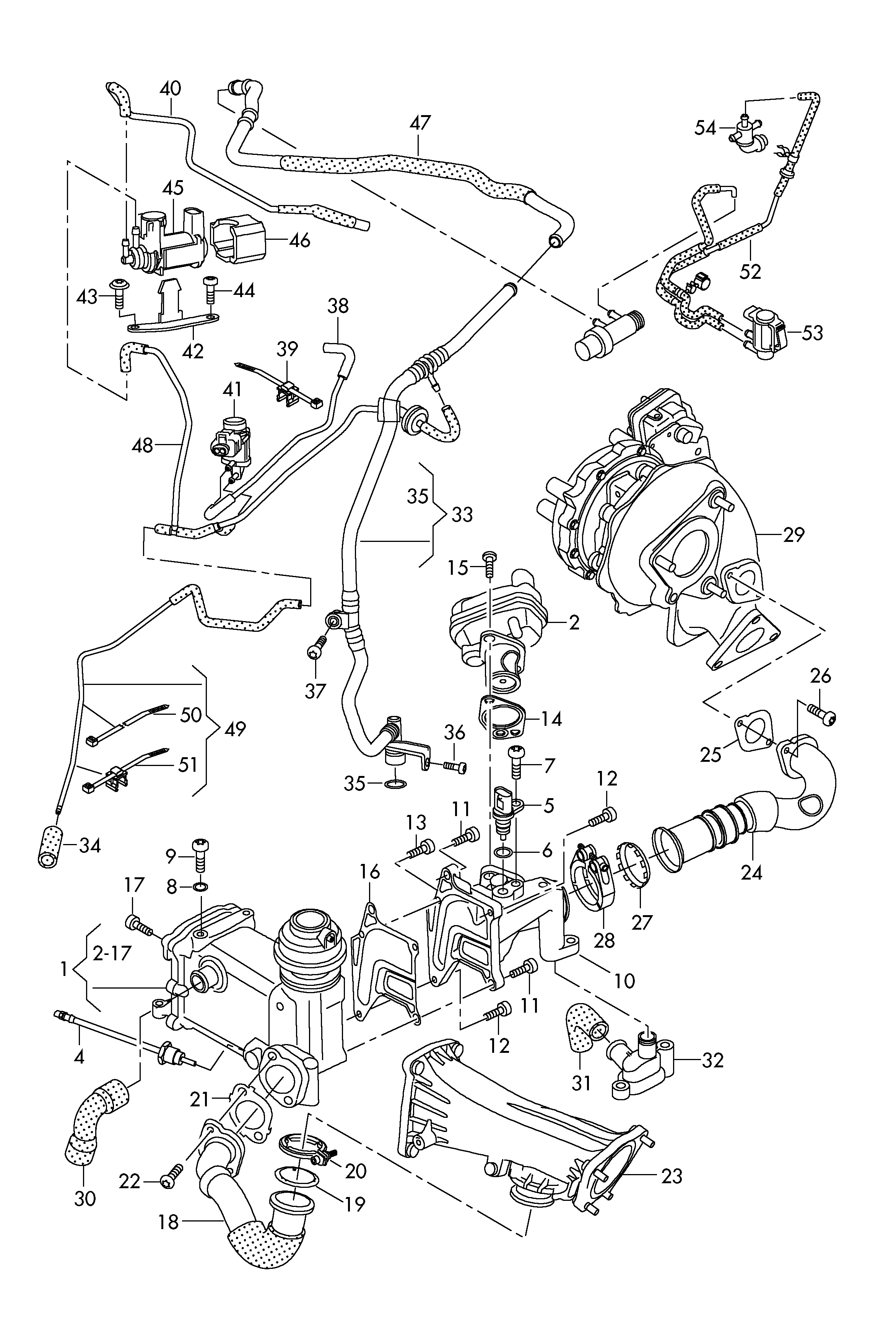 Seat 059 131 547 R - Tiiviste, EGR-venttiili inparts.fi