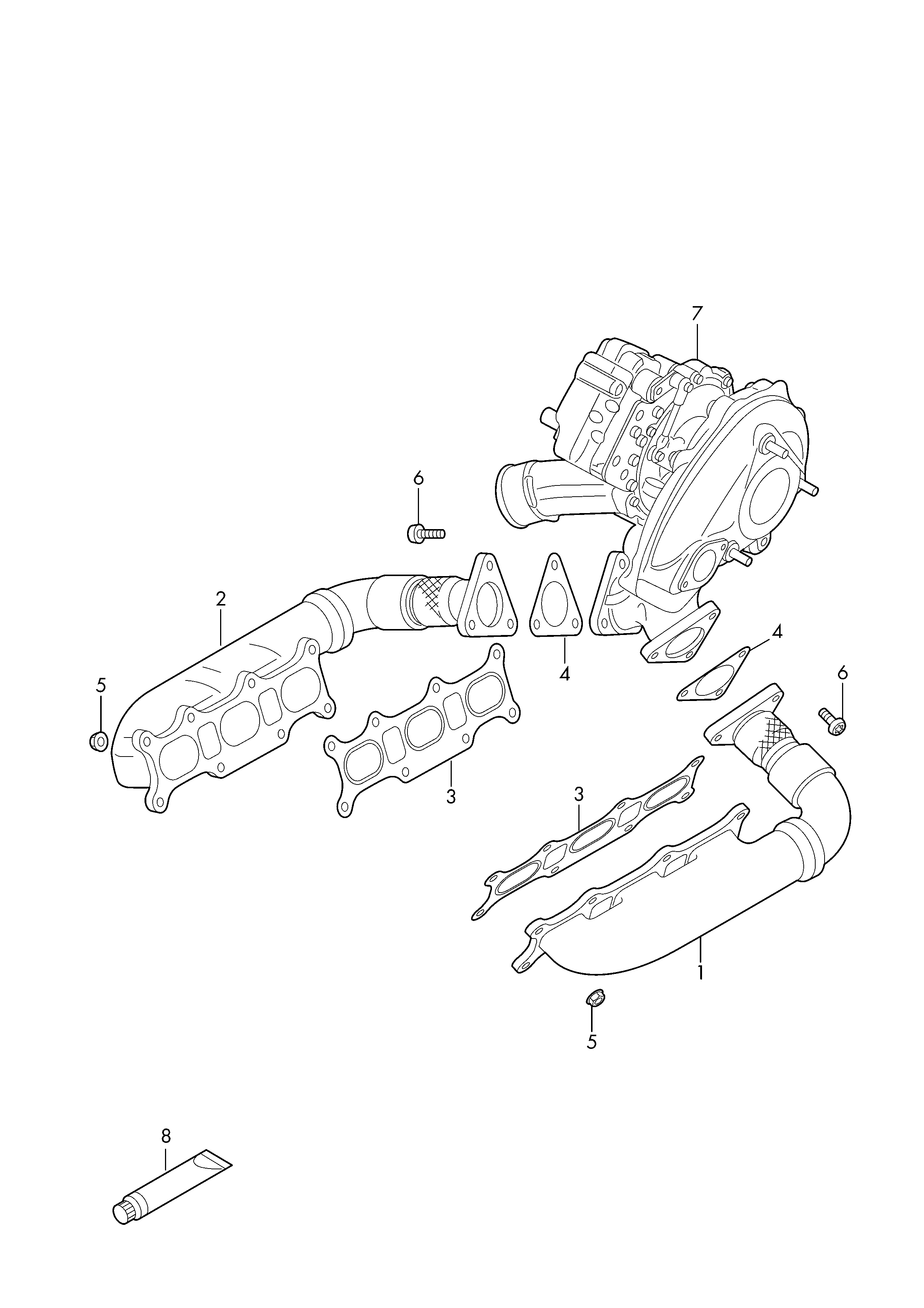 Seat 059 253 039 N - Tiivistesarja, pakosarja inparts.fi