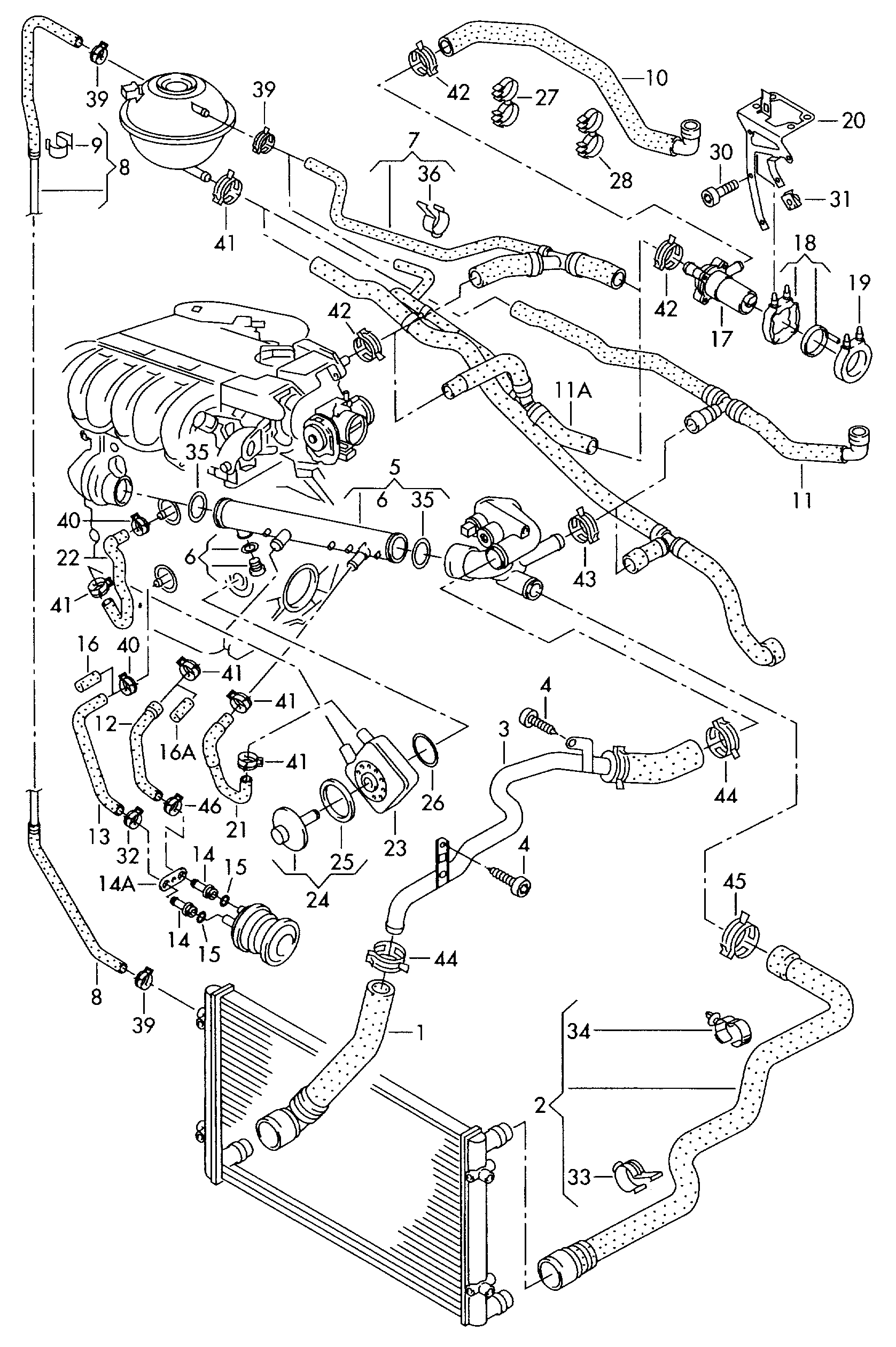 FORD 038117021B - Moottoriöljyn jäähdytin inparts.fi