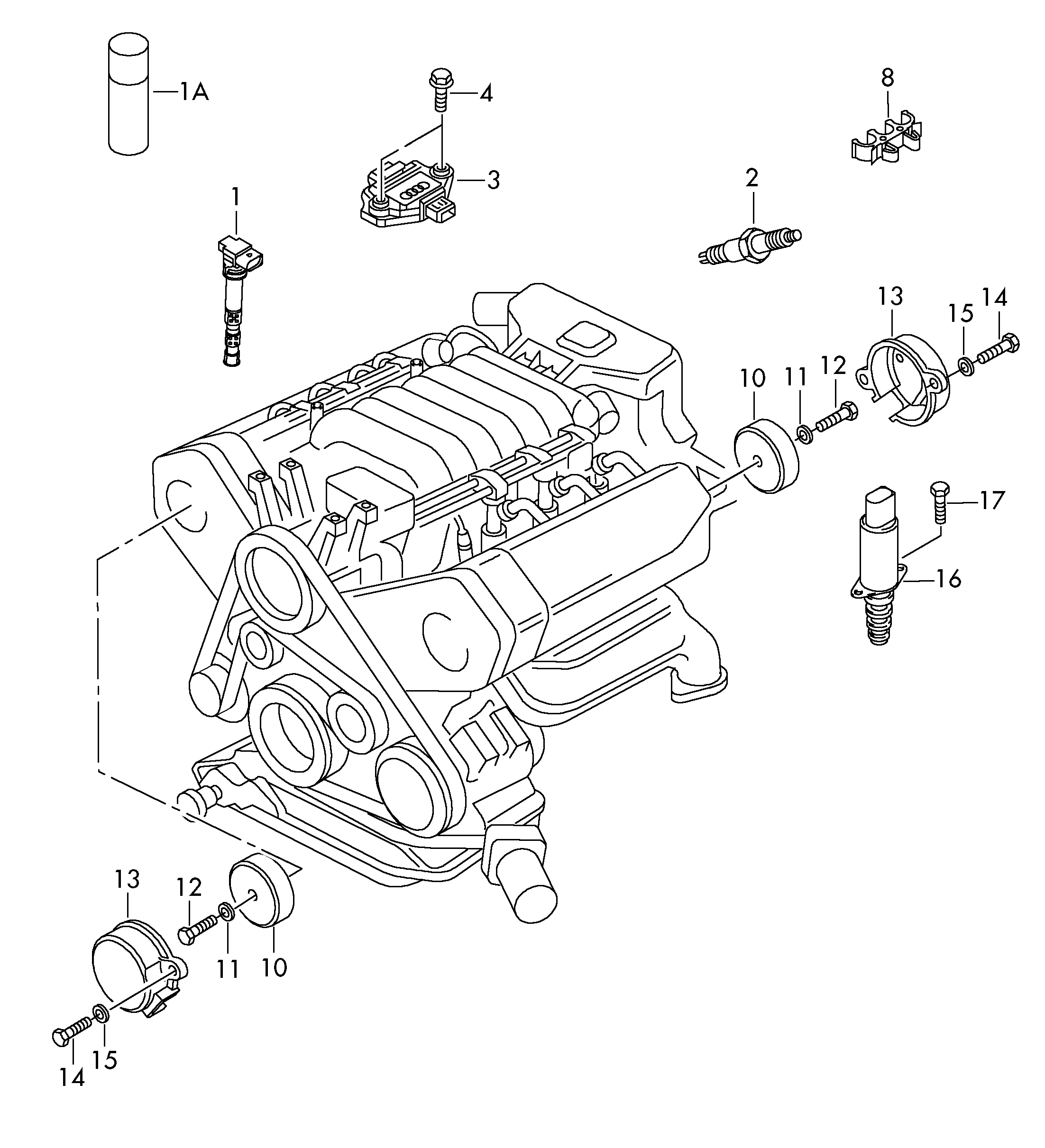 Seat 022 905 715 B - Sytytyspuola inparts.fi