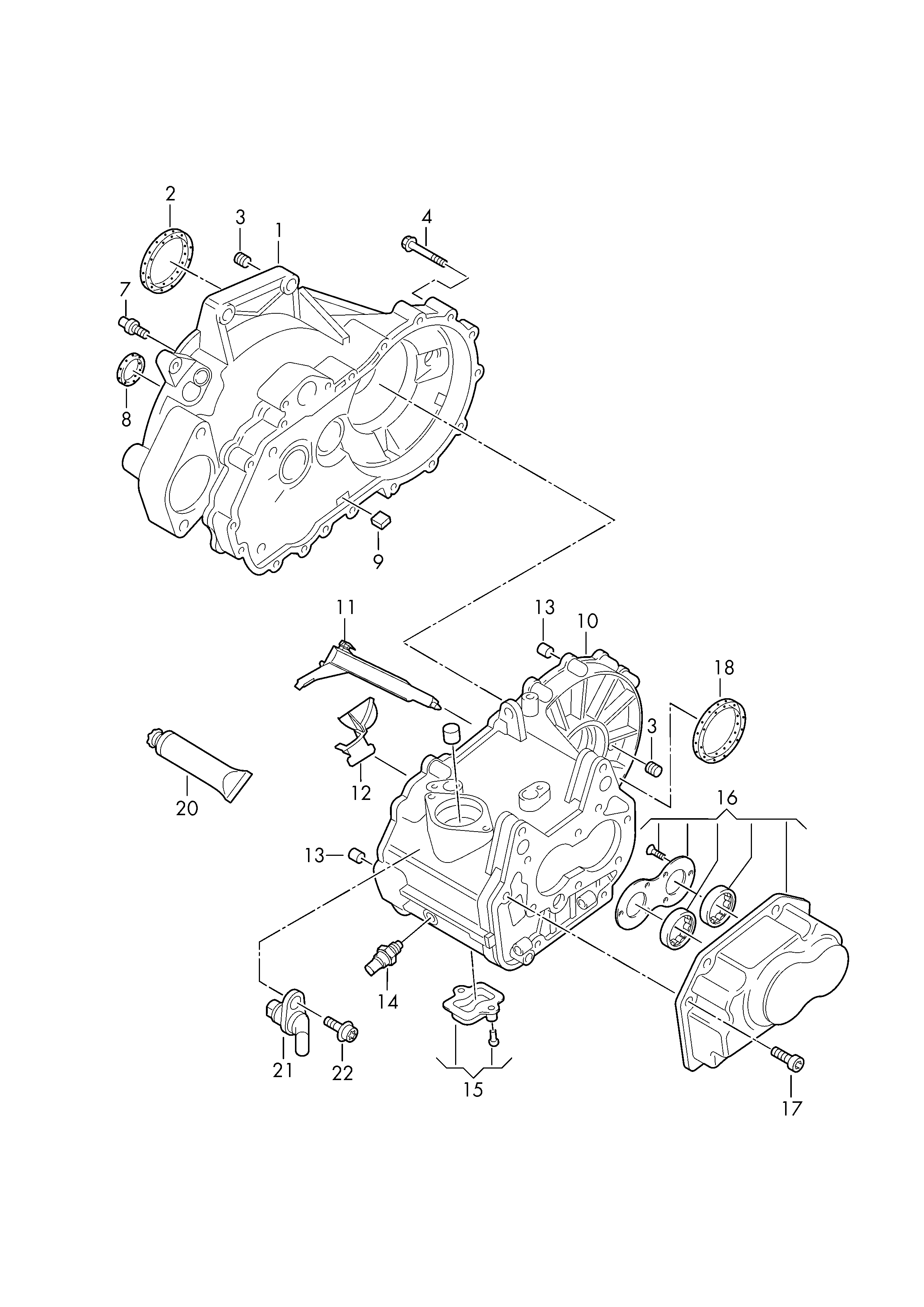 VAG 02J409189E - Akselitiiviste, tasauspyörästö inparts.fi