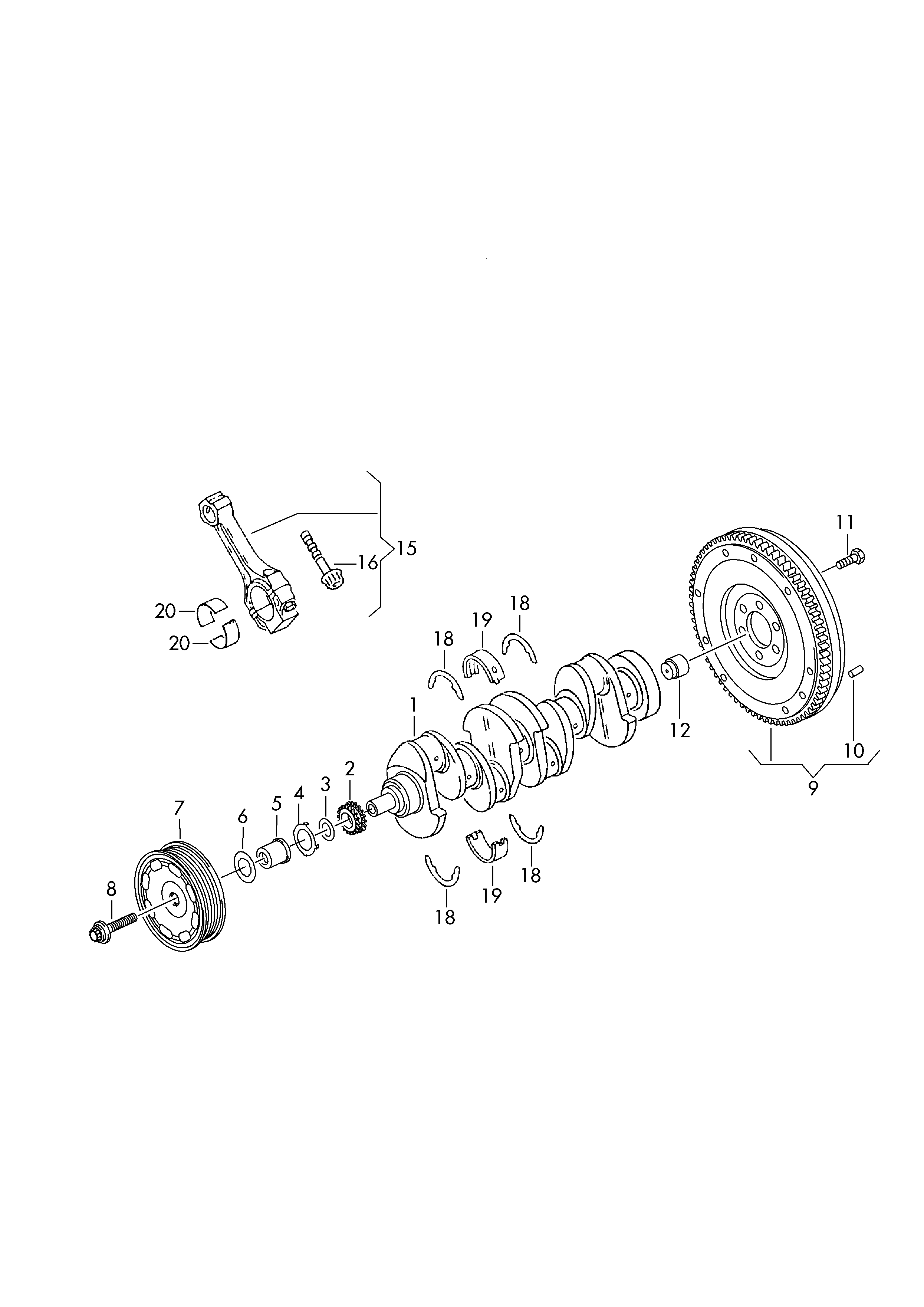 VW 03C 105 266 F - Vauhtipyörä inparts.fi