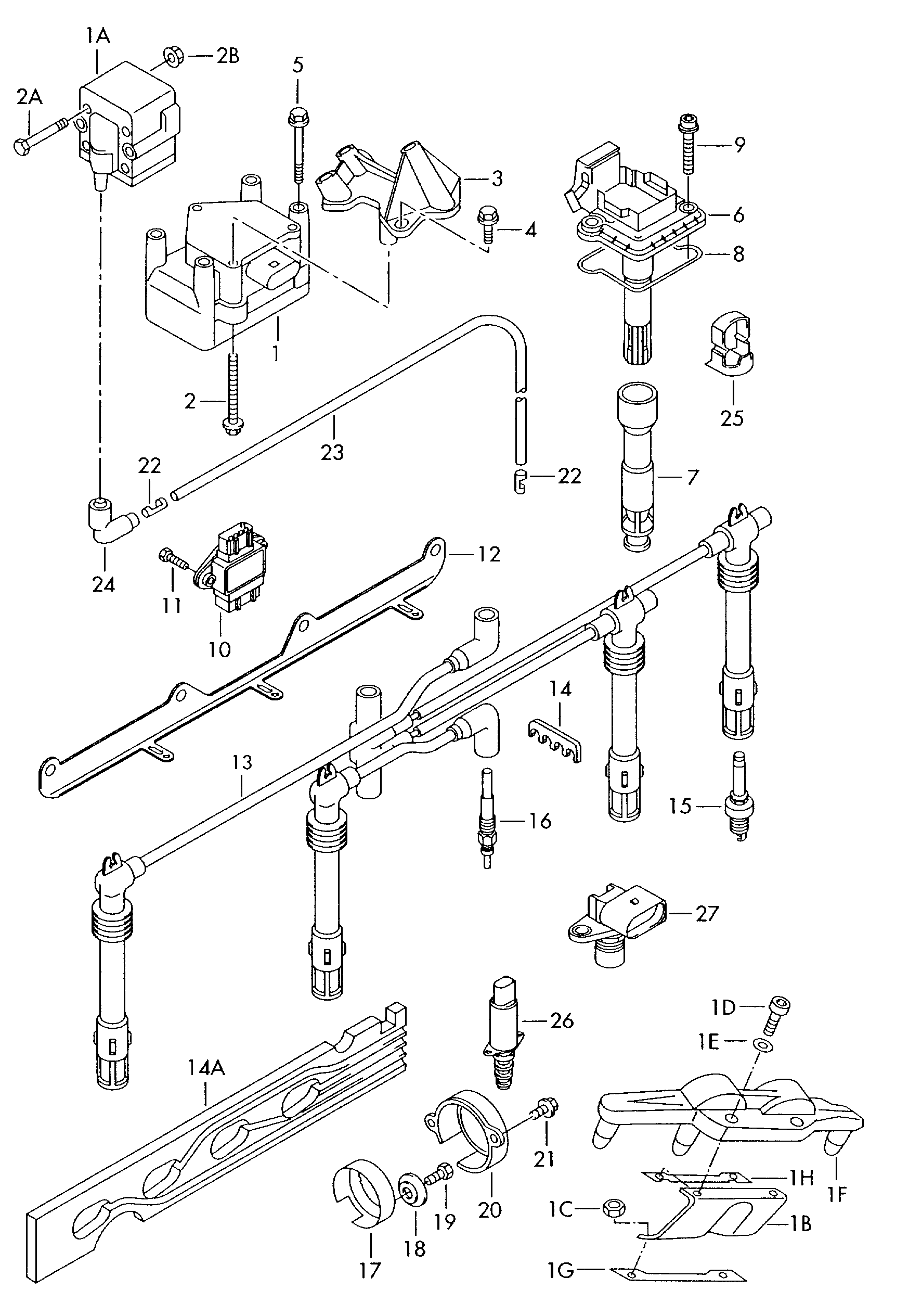 VAG 06A905161C - Impulssianturi, kampiakseli inparts.fi