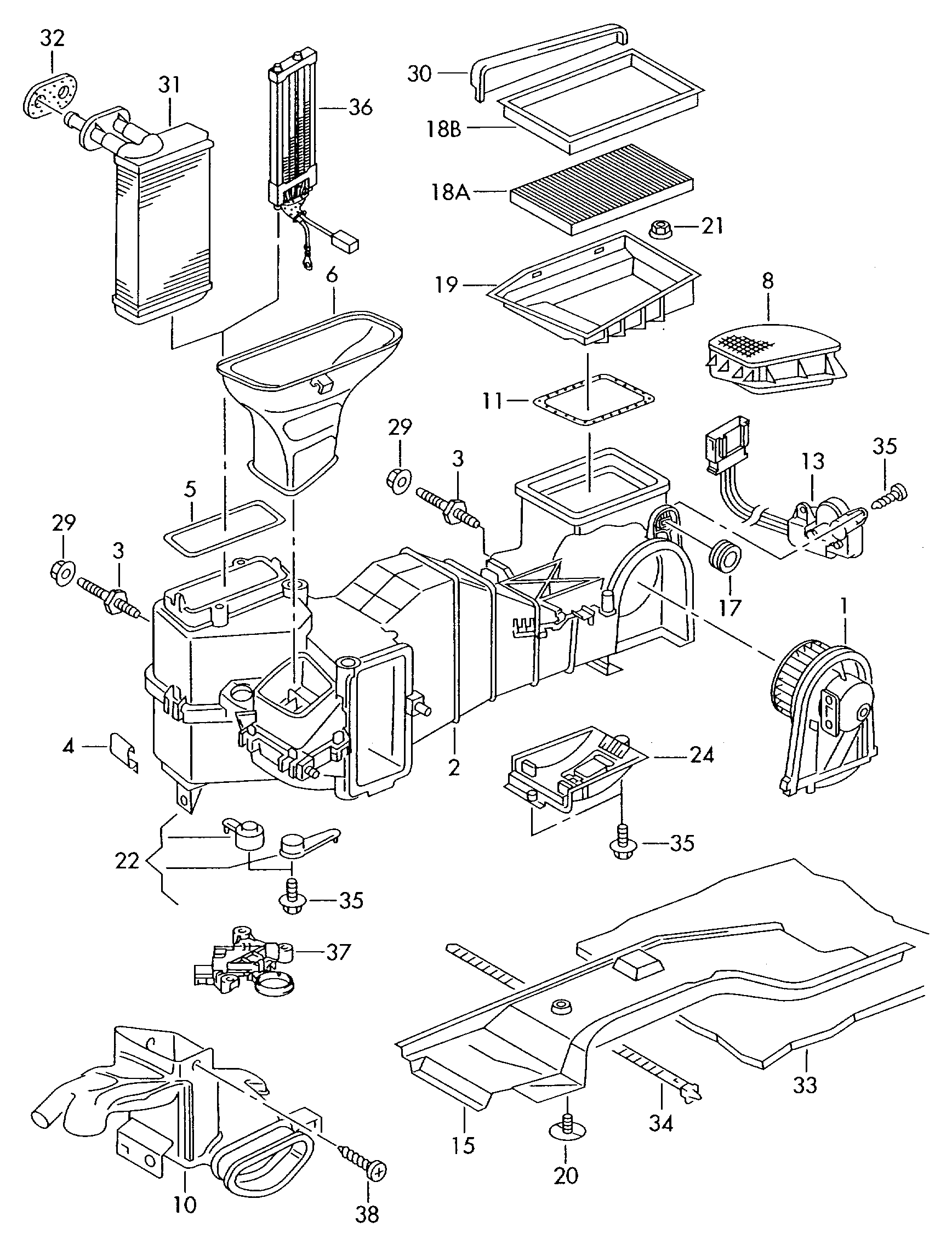 VAG 1H1819031A - Lämmityslaitteen kenno inparts.fi