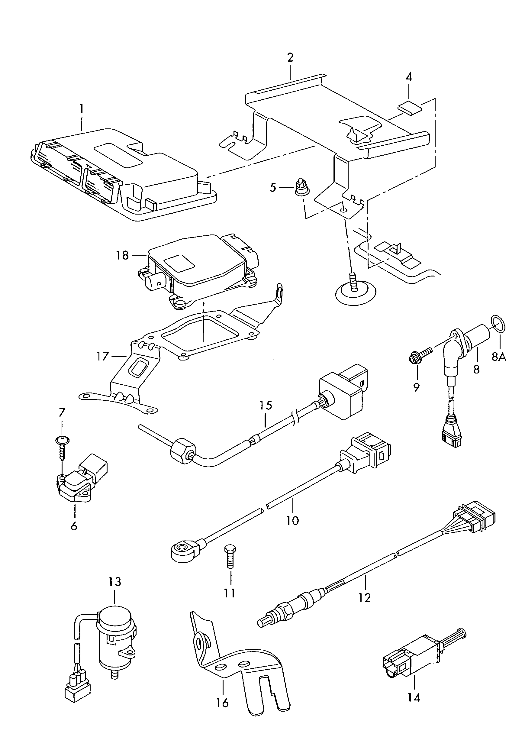 Seat 1J0 927 189 E - Jarruvalokatkaisin inparts.fi