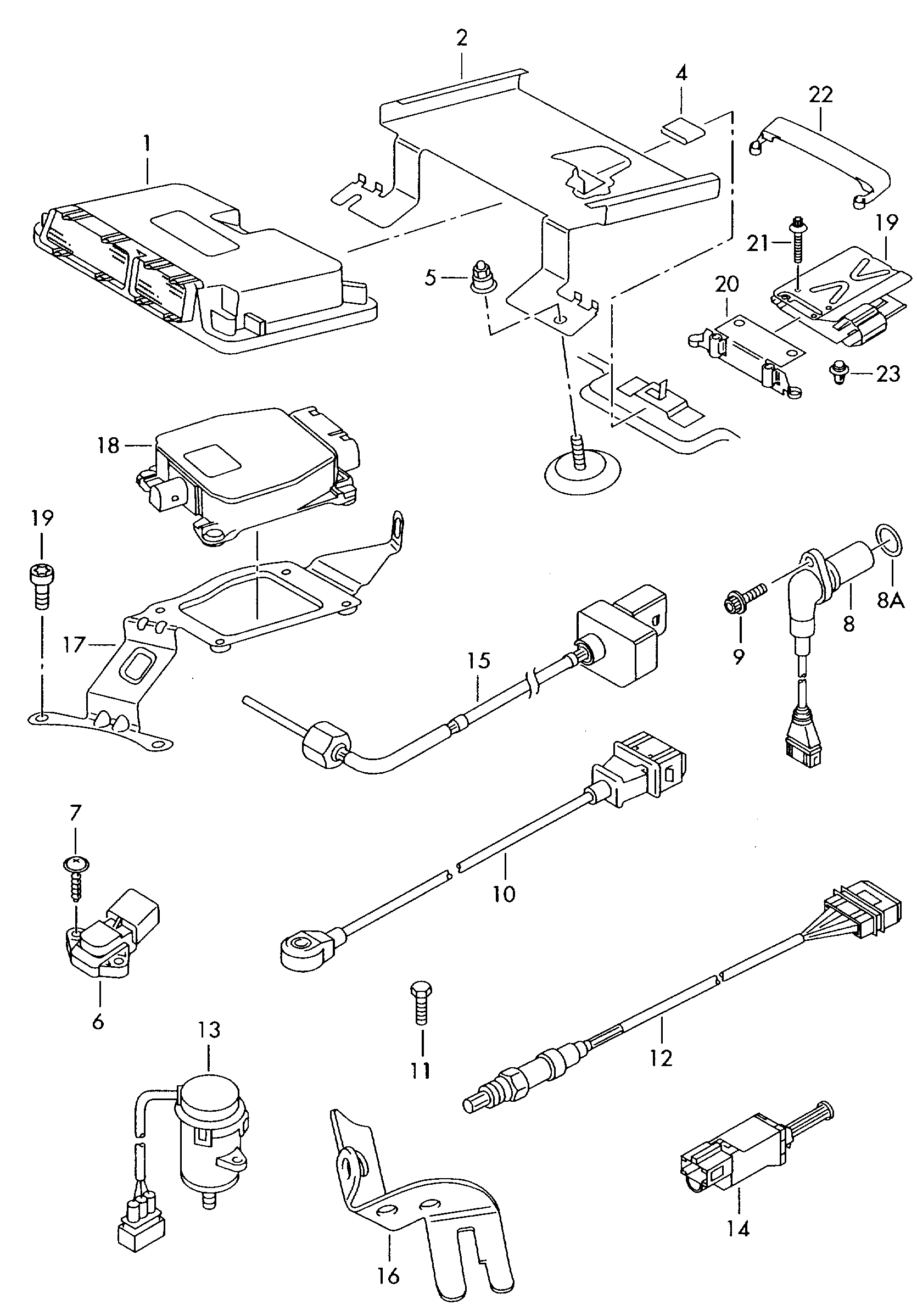 VW 030957147T - Impulssianturi, kampiakseli inparts.fi