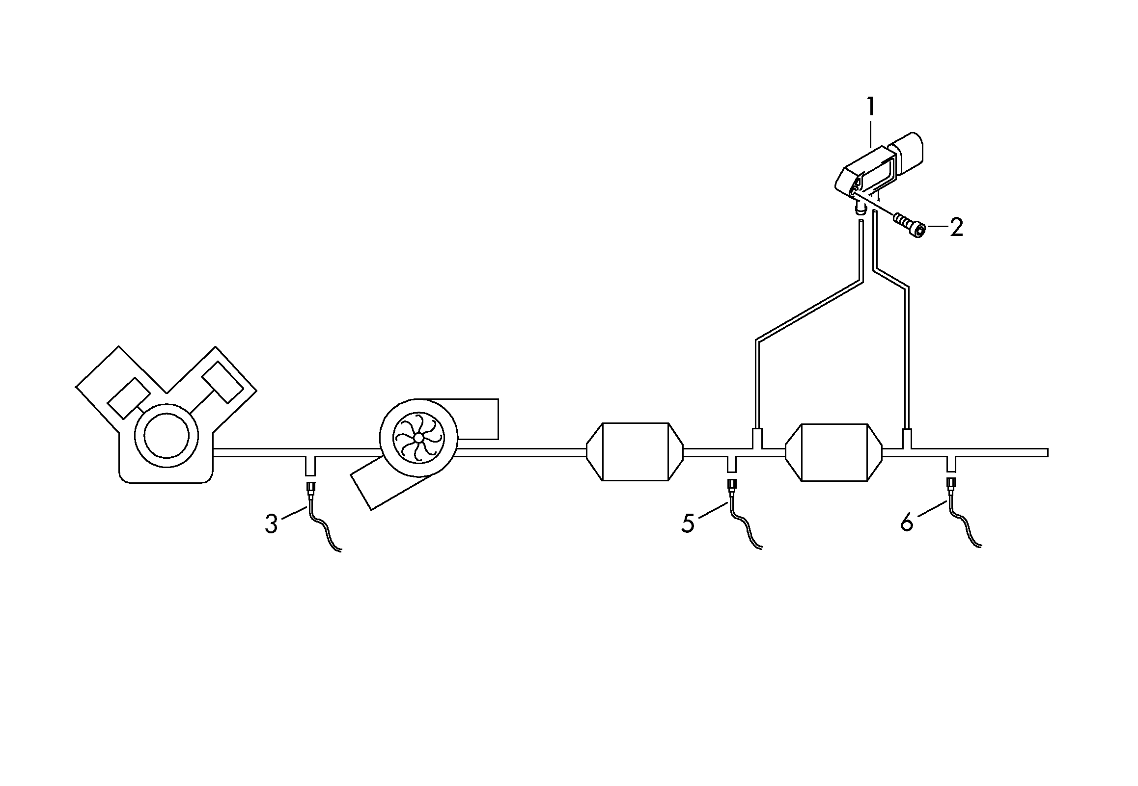 VAG 03L 906 088 FQ - Tunnistin, pakokaasulämpötila inparts.fi