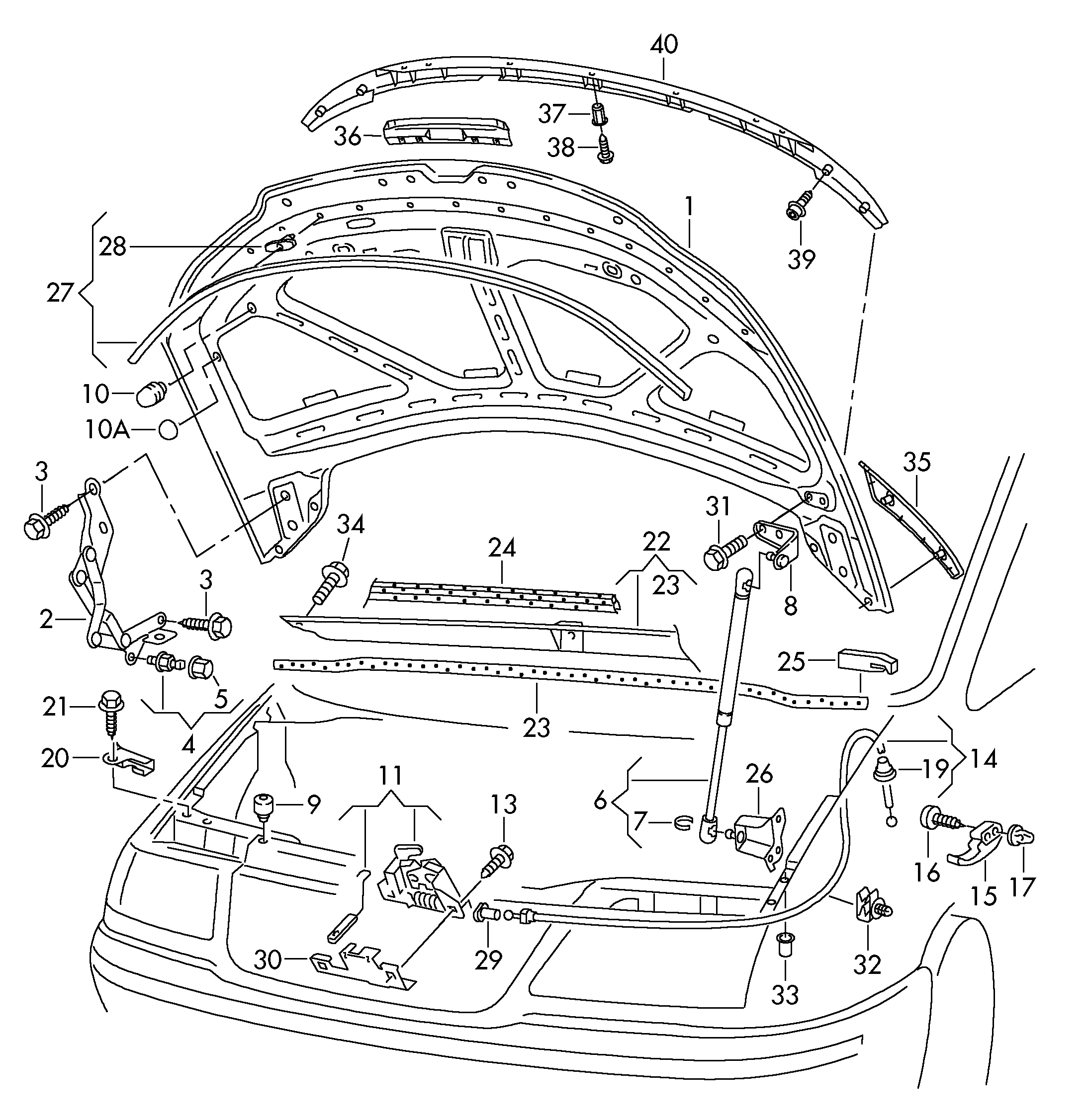 VAG N  90328504 - Ruuvi, pakoputkisto inparts.fi